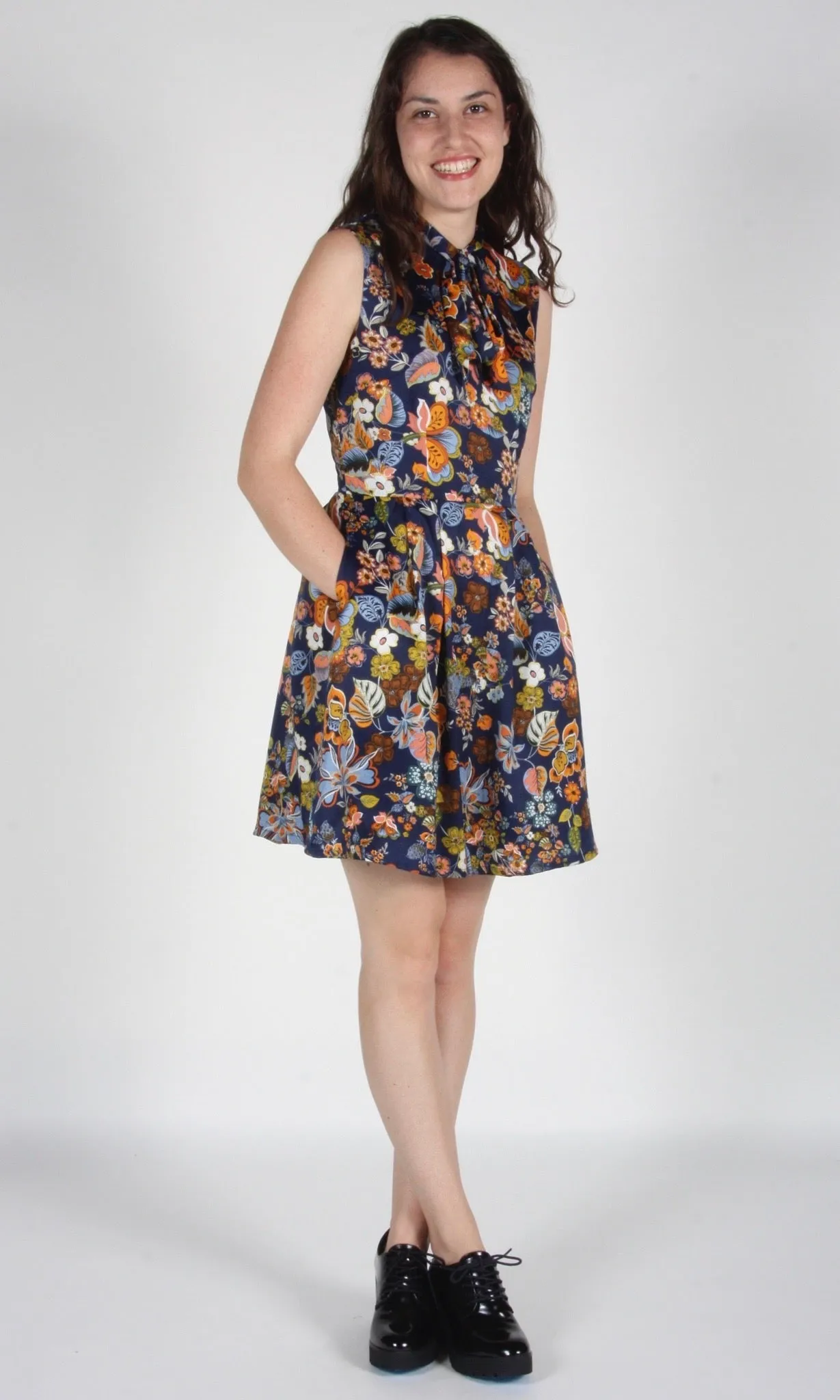 RN1269 - 6 - Chicken Dress - Midnight Dream Flowers sold by Birds of North America product image thumbnail 3