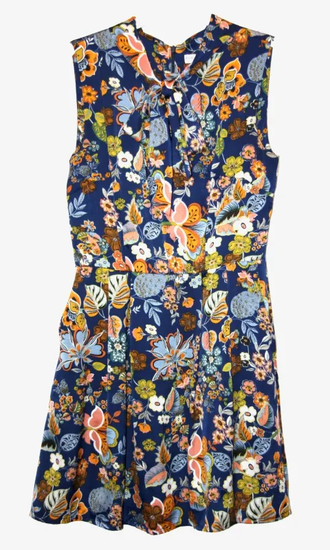 RN1269 - 6 - Chicken Dress - Midnight Dream Flowers made by Birds of North America