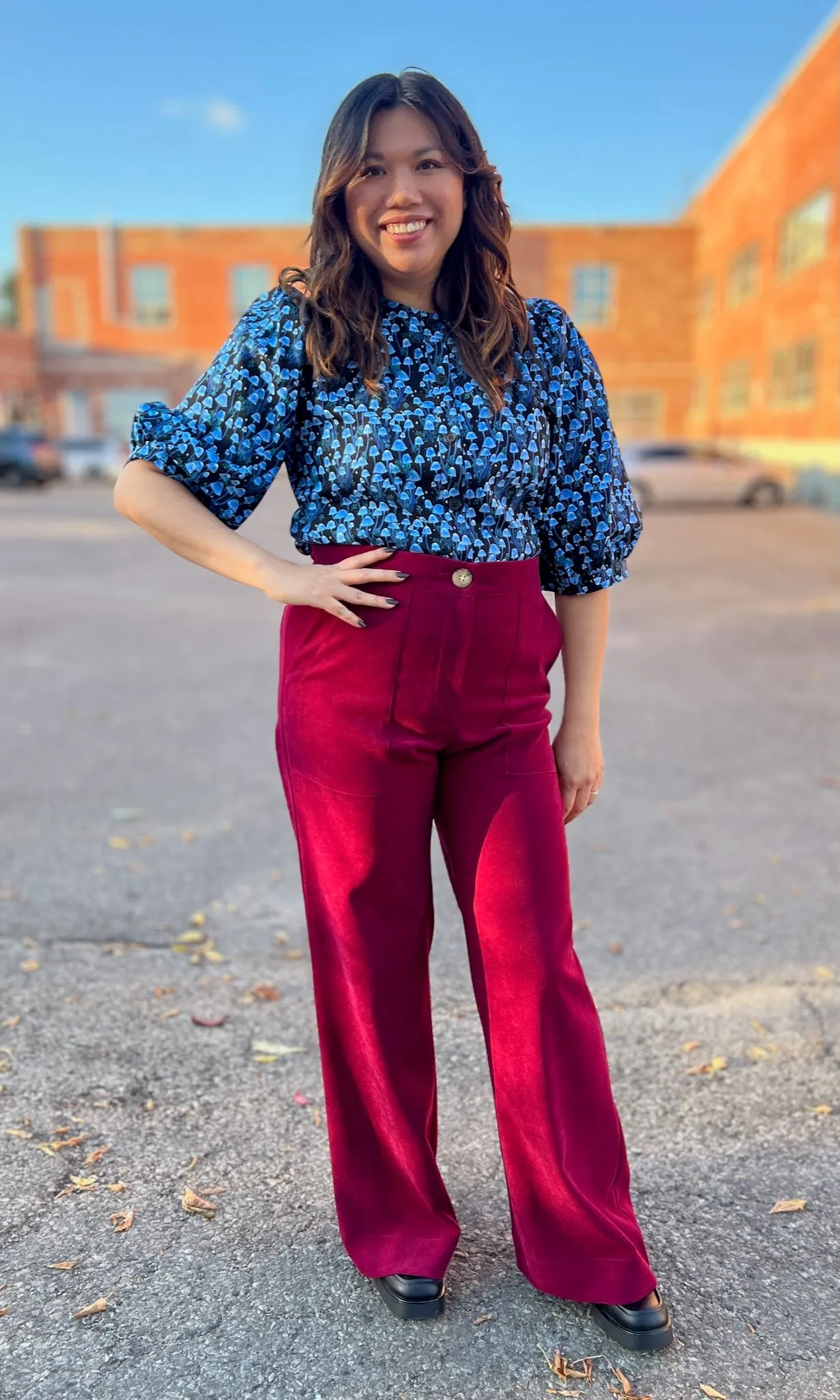 Serin Blouse - Shroominescence sold by Birds of North America product image thumbnail 5