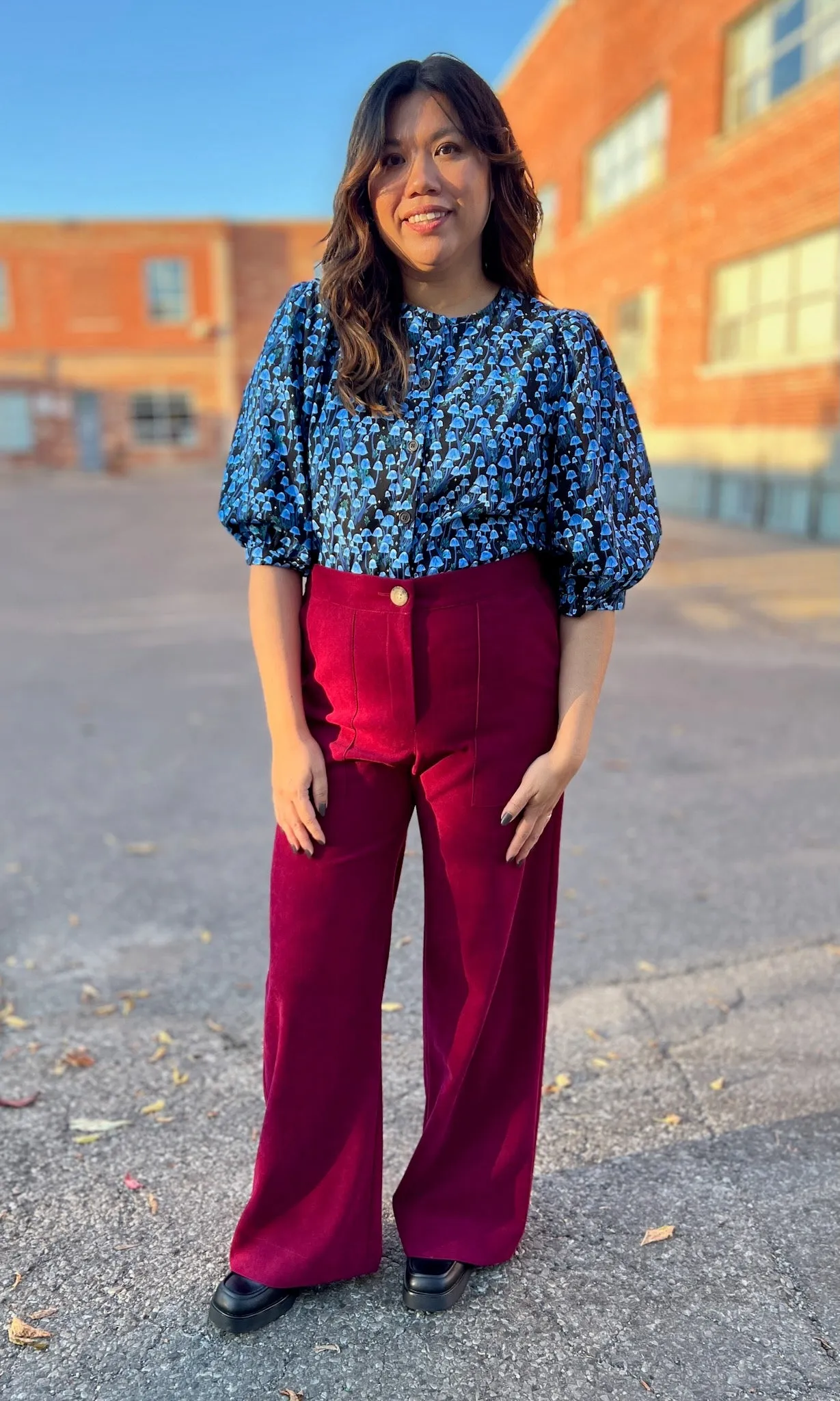 Serin Blouse - Shroominescence sold by Birds of North America product image thumbnail 4