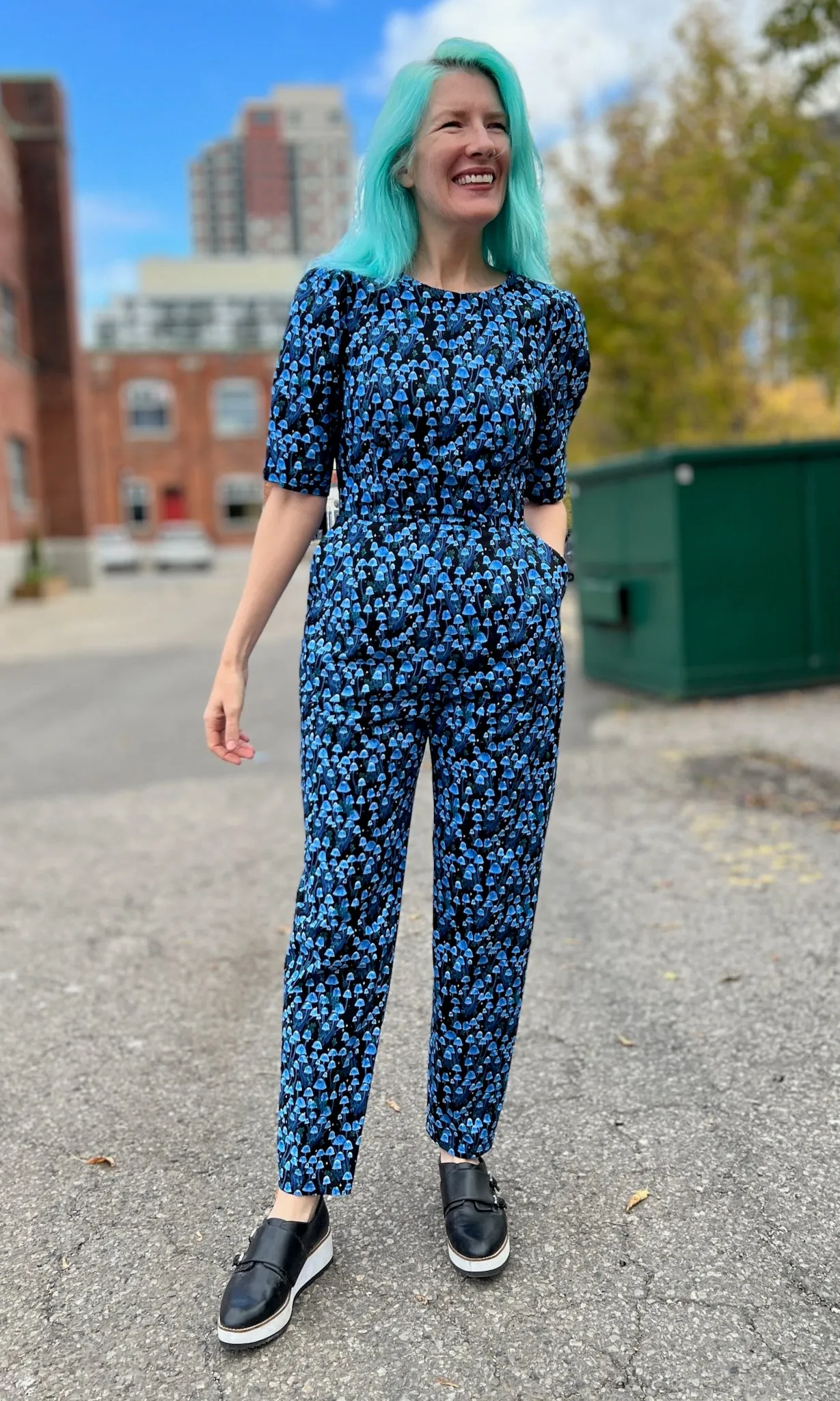 Brambling Jumpsuit - Shroominescence sold by Birds of North America product image thumbnail 2