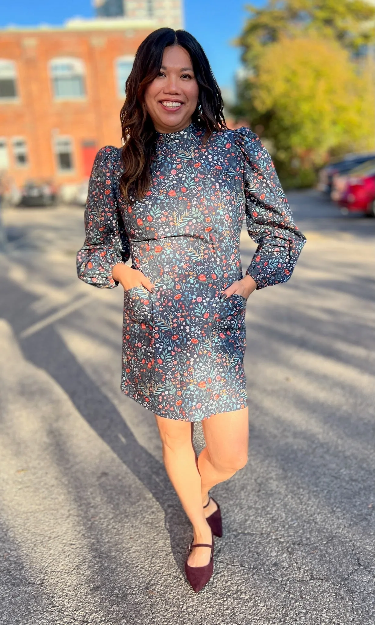 Nyctale Dress - Tramonto sold by Birds of North America product image thumbnail 2