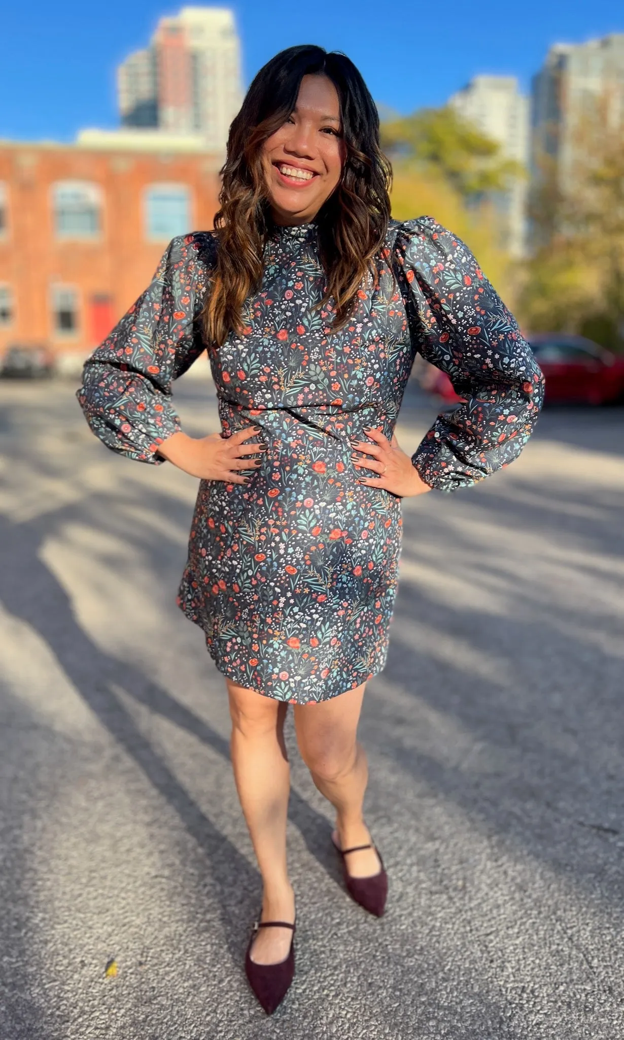 Nyctale Dress - Tramonto sold by Birds of North America product image thumbnail 5