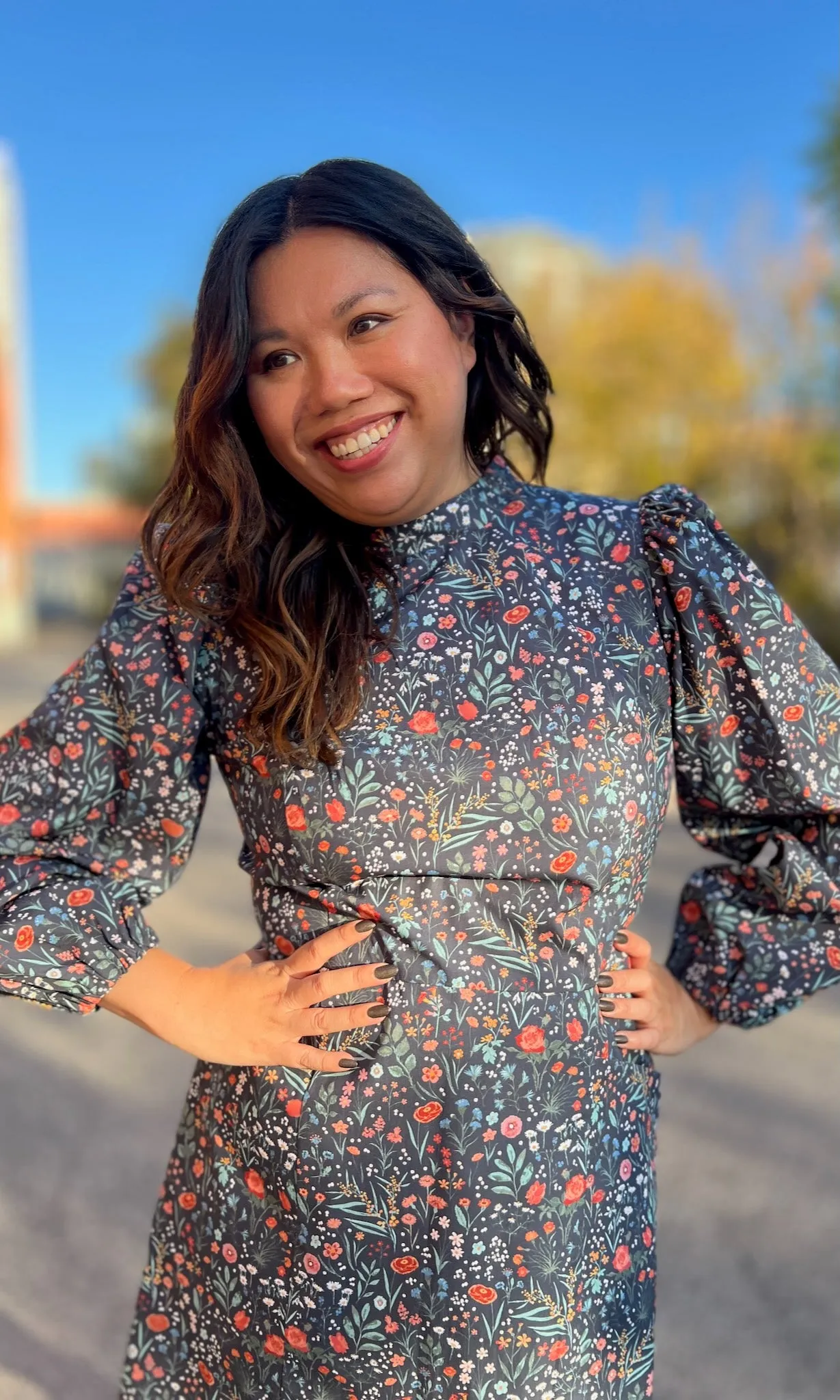 Nyctale Dress - Tramonto sold by Birds of North America product image thumbnail 3