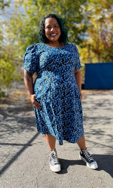 Winter Chippy Dress - Shroominescence made by Birds of North America