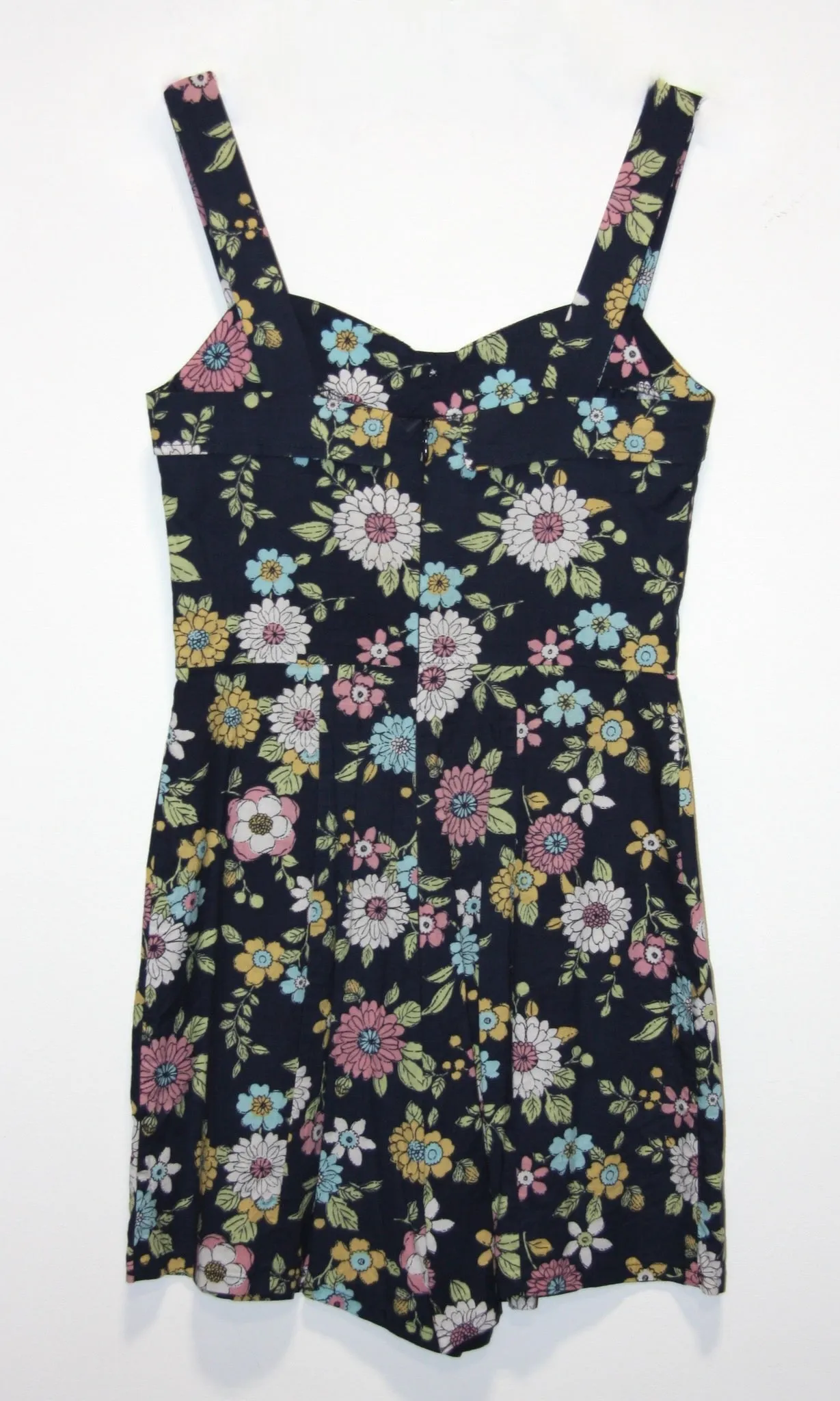 RN977 - 2 - Kiwi Romper - Navy Floral sold by Birds of North America product image thumbnail 2
