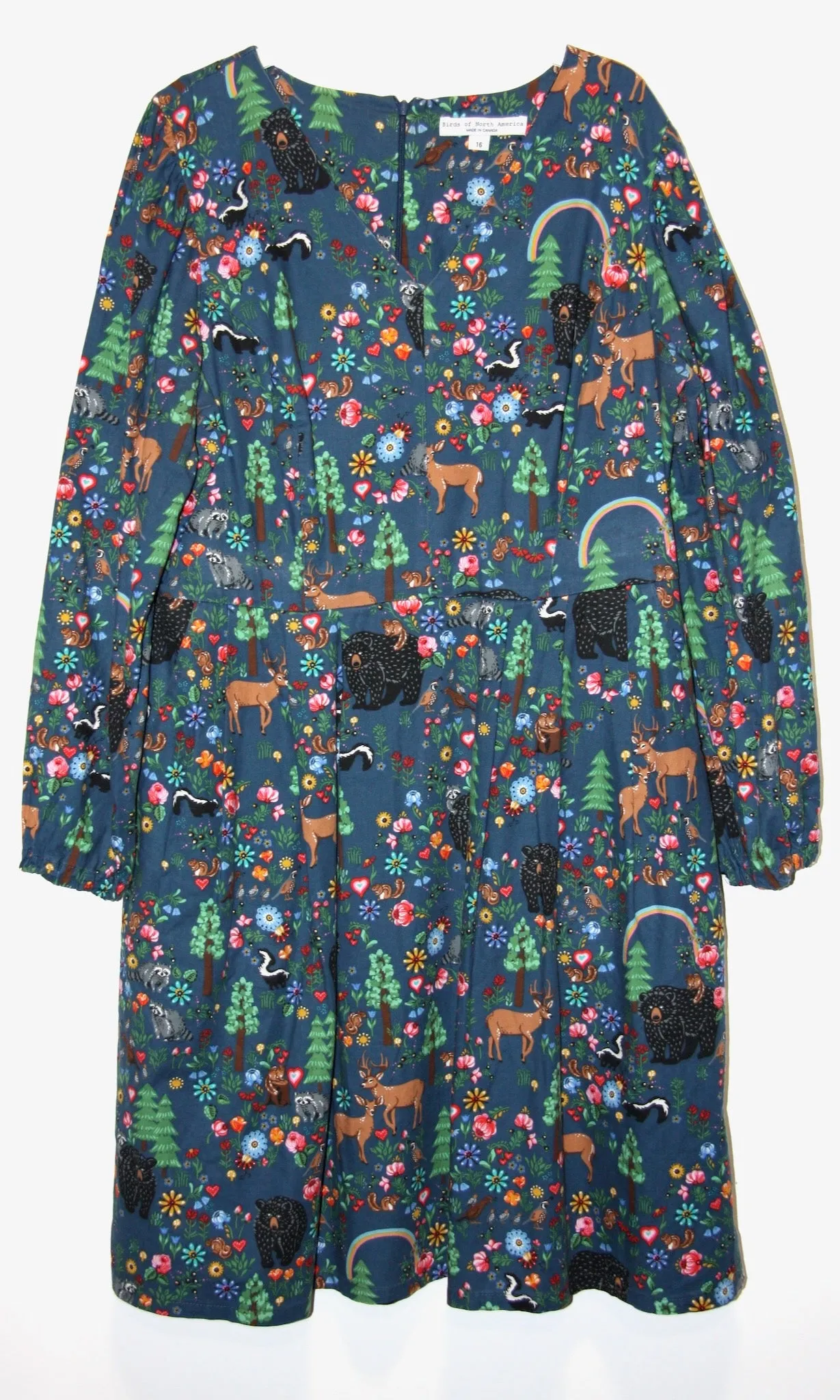 RN1271 - 16 - Yellowhammer Dress - Redwood Meadow sold by Birds of North America