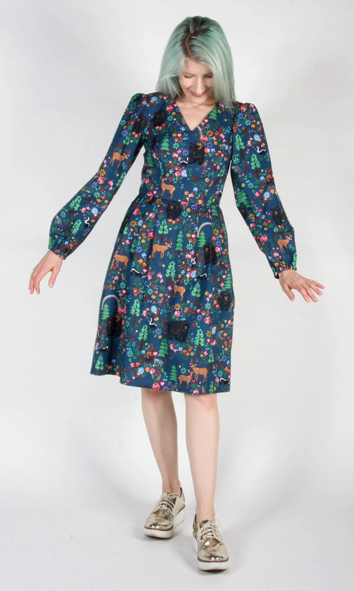 RN1271 - 16 - Yellowhammer Dress - Redwood Meadow sold by Birds of North America product image thumbnail 4