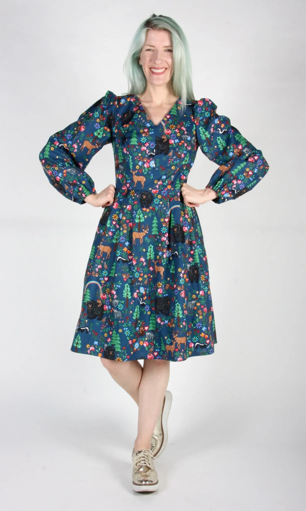 RN1271 - 16 - Yellowhammer Dress - Redwood Meadow sold by Birds of North America product image thumbnail 3