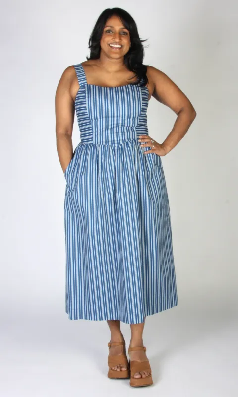 Heathwren Dress - ZigZag sold by Birds of North America