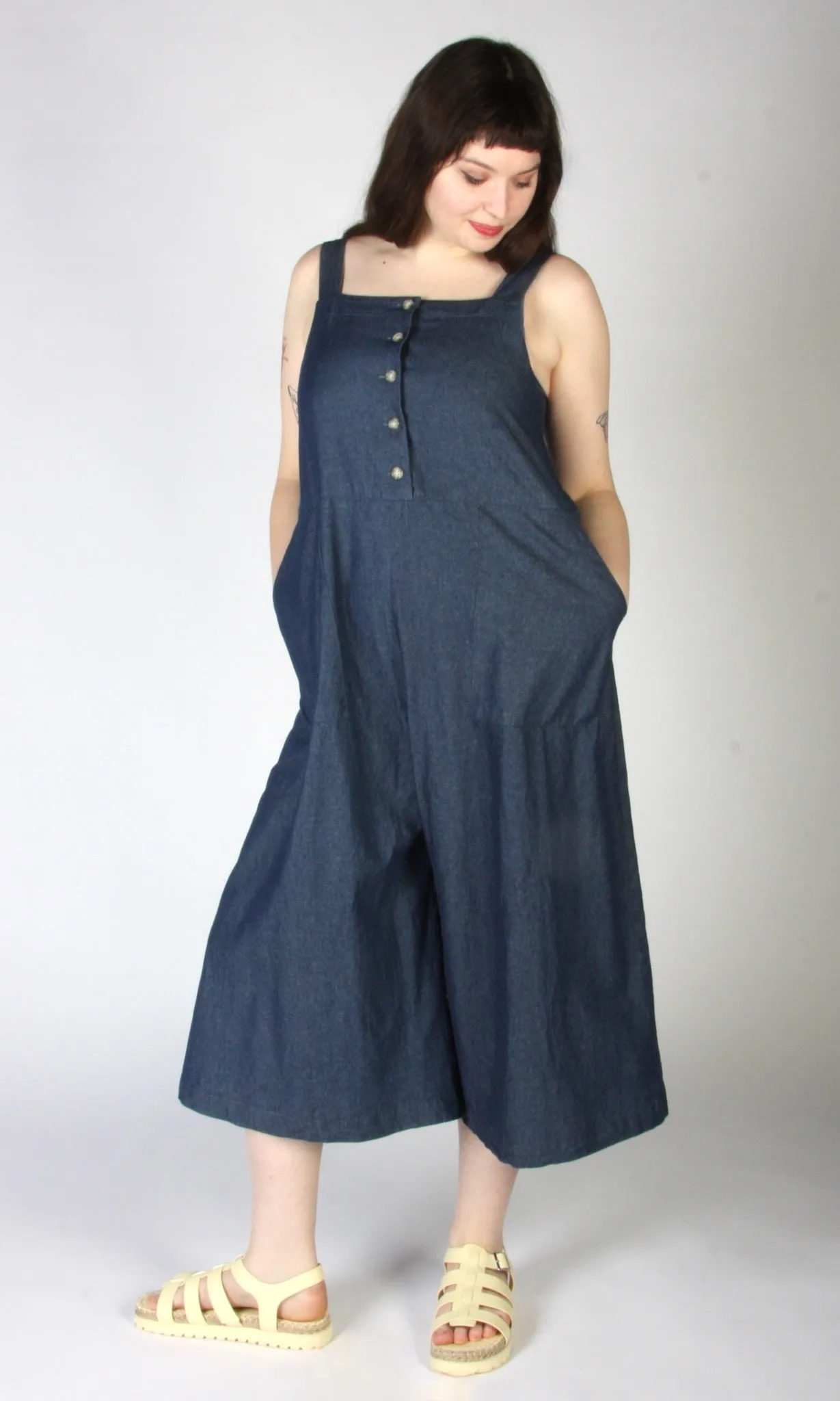 Firecrest Jumpsuit - Dark Wash sold by Birds of North America product image thumbnail 2