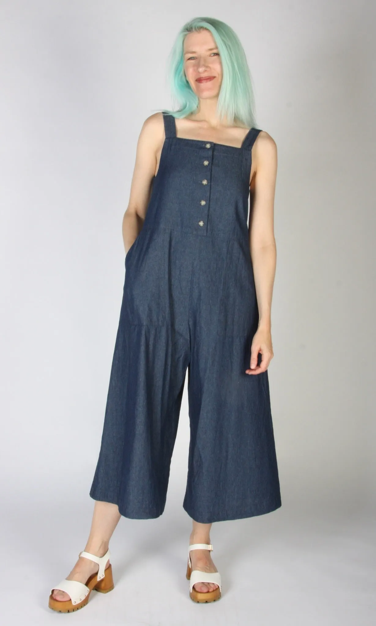 Firecrest Jumpsuit - Dark Wash sold by Birds of North America product image thumbnail 5