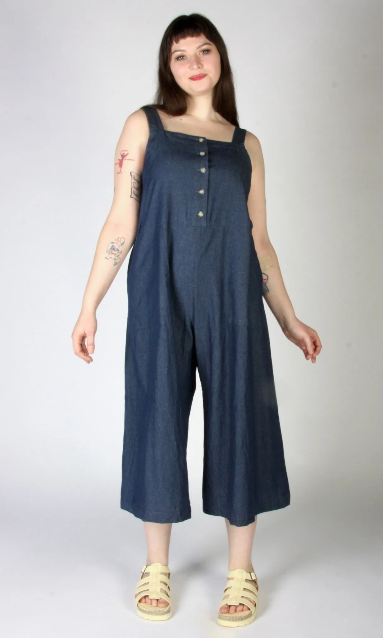 Firecrest Jumpsuit - Dark Wash sold by Birds of North America product image thumbnail 4
