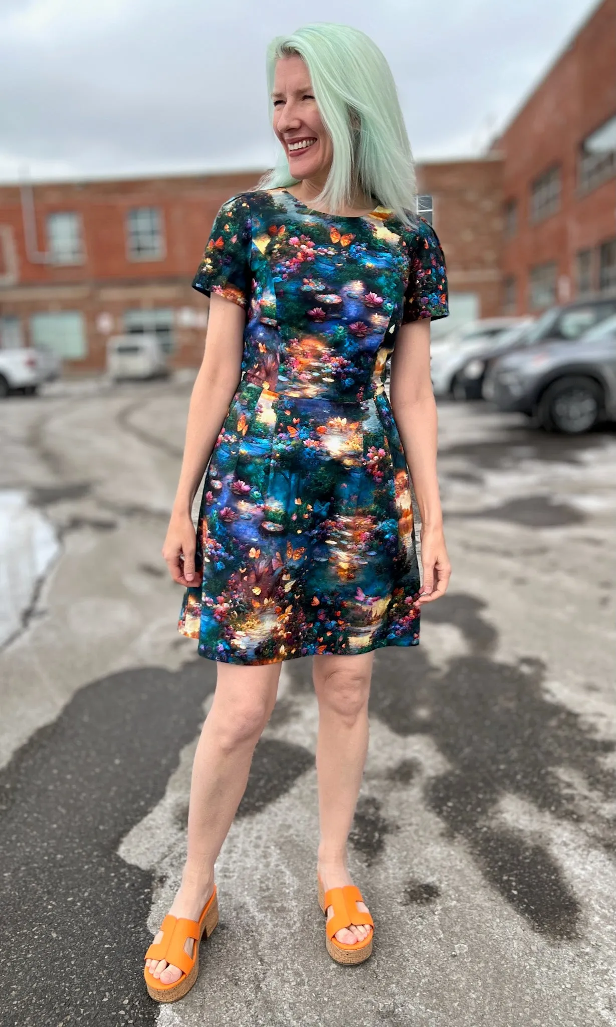 Engoulevent Dress - Damselfly sold by Birds of North America