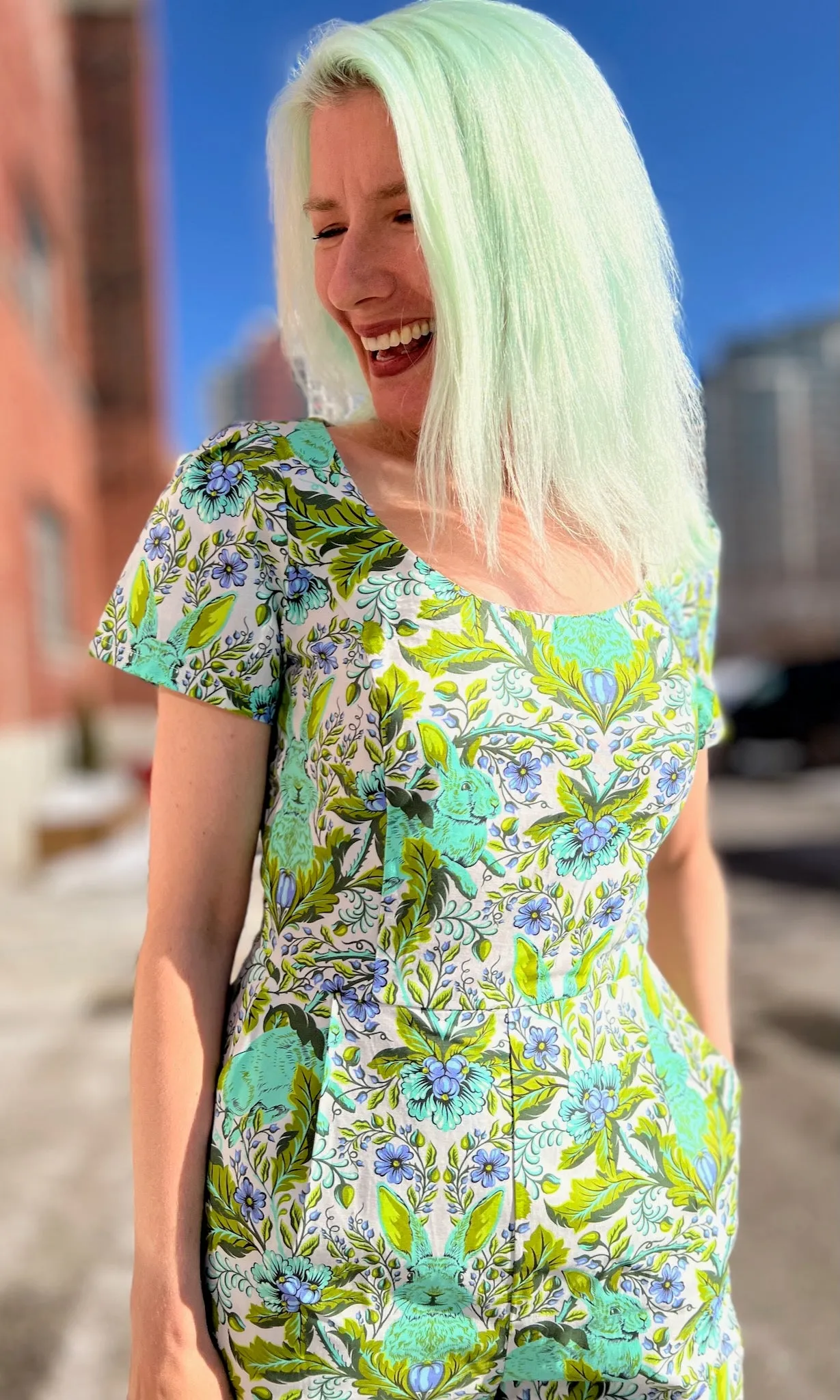 Whinchat Jumpsuit - Bunny Rush sold by Birds of North America product image thumbnail 3