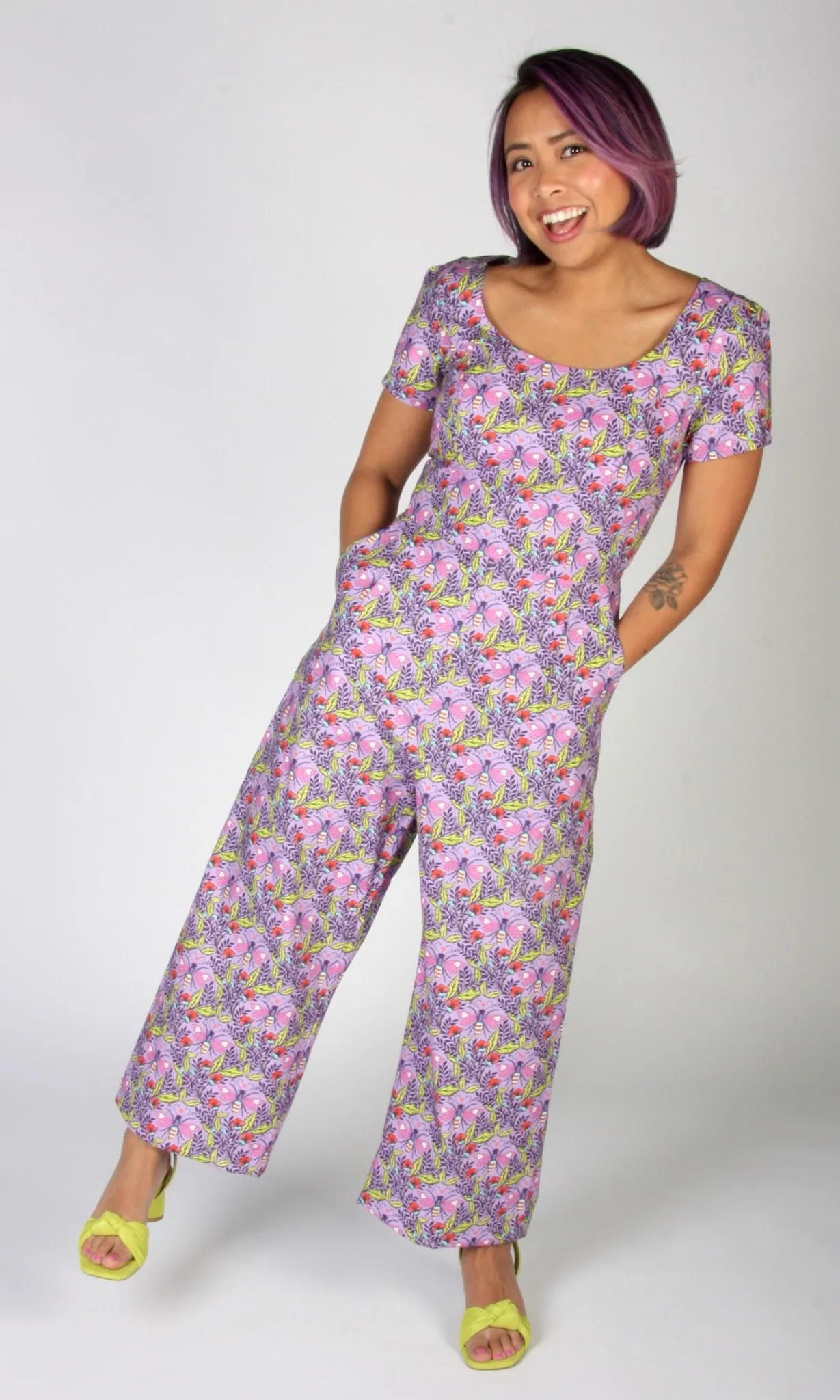 Whinchat Jumpsuit - Love Bugs sold by Birds of North America product image thumbnail 2