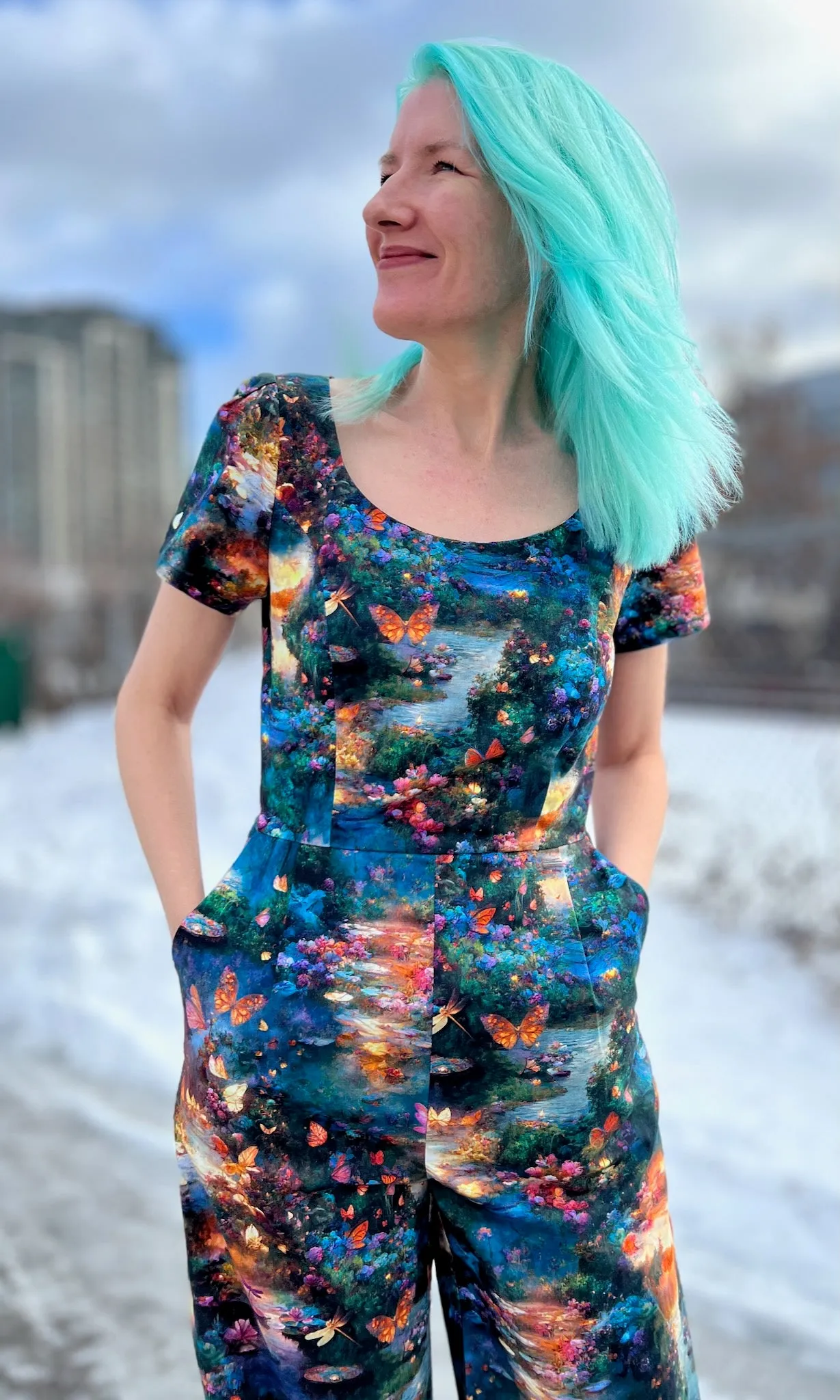 Whinchat Jumpsuit - Damselfly sold by Birds of North America product image thumbnail 4