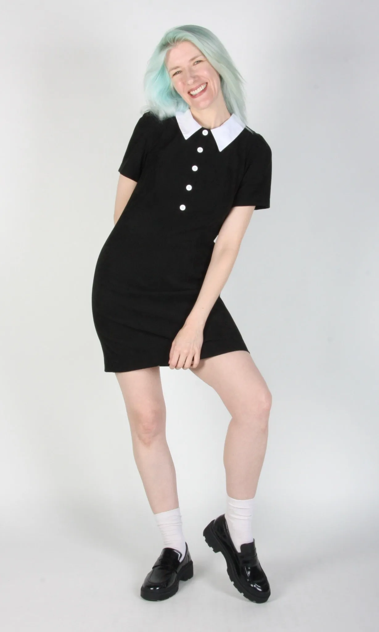 SS517 - 8 - Peep Dress - Black sold by Birds of North America product image thumbnail 5
