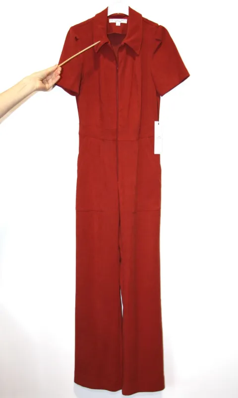 SS507 - 2 - Tyrannulet Jumpsuit - Red Clay made by Birds of North America