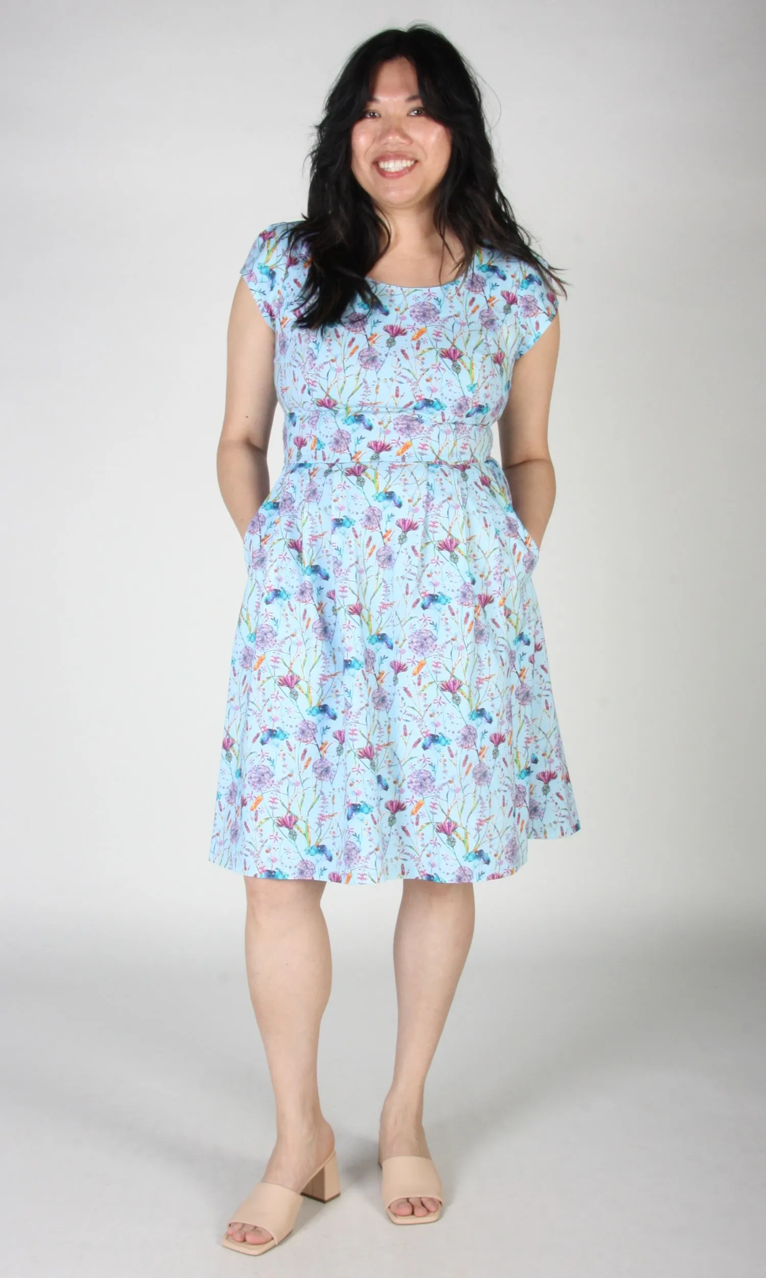 SS563 - 4 - Gallinule Dress - Flower Toss sold by Birds of North America product image thumbnail 3