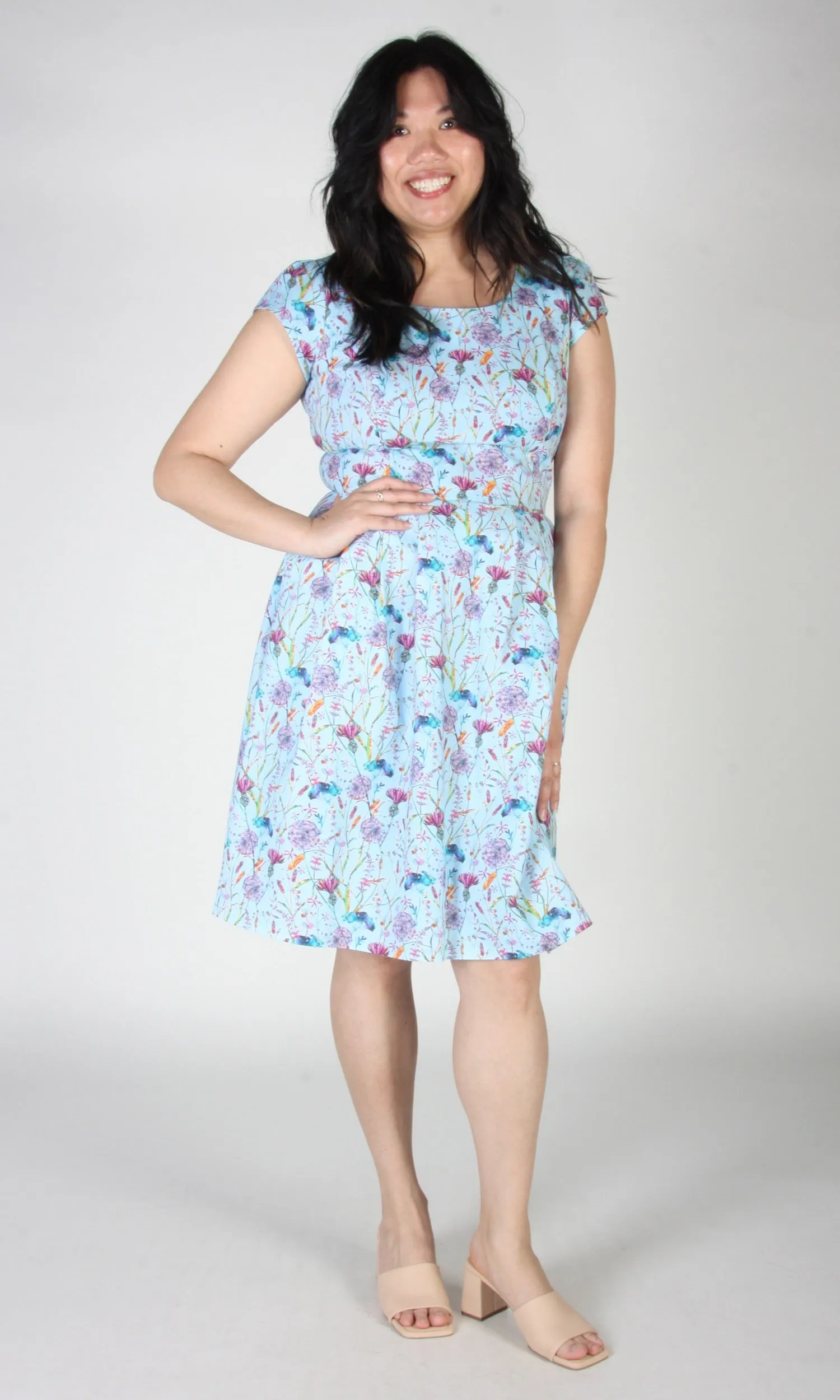 SS563 - 4 - Gallinule Dress - Flower Toss sold by Birds of North America product image thumbnail 5