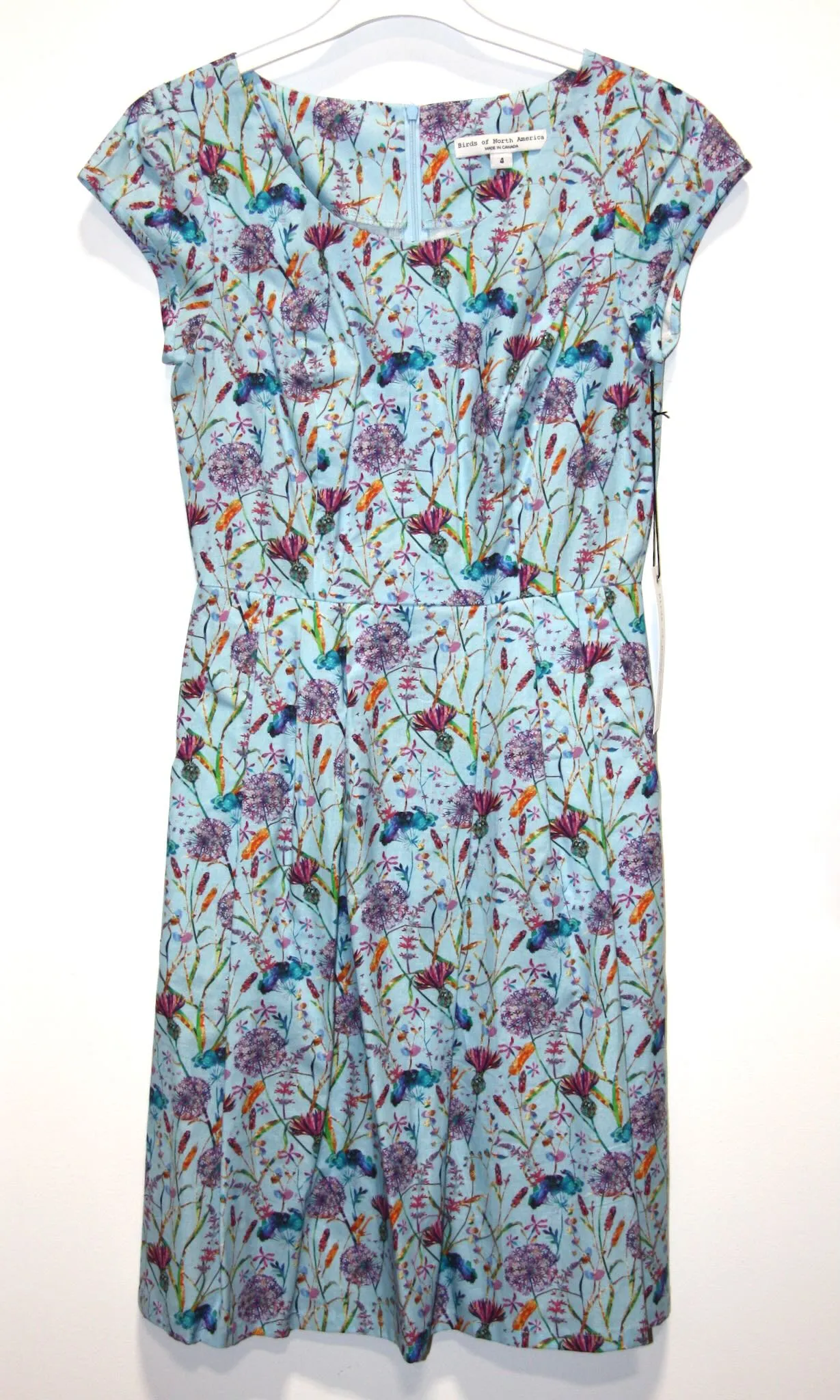 SS563 - 4 - Gallinule Dress - Flower Toss sold by Birds of North America