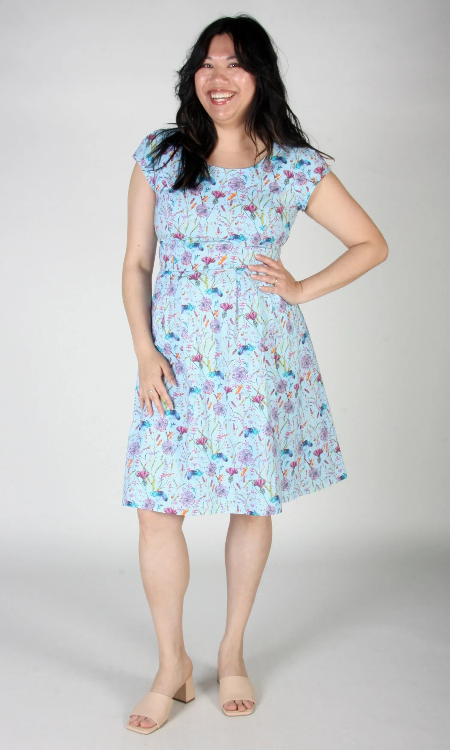 SS563 - 4 - Gallinule Dress - Flower Toss sold by Birds of North America product image thumbnail 4