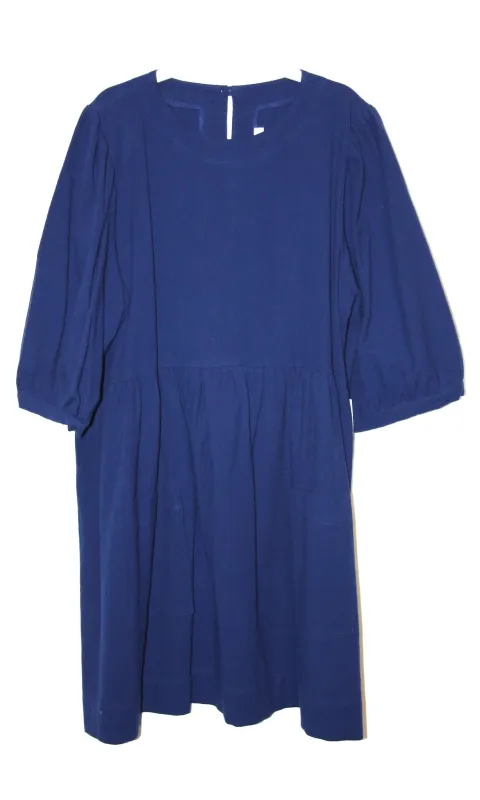 SS550 - 2X - Flowerpiercer Dress - Royal made by Birds of North America