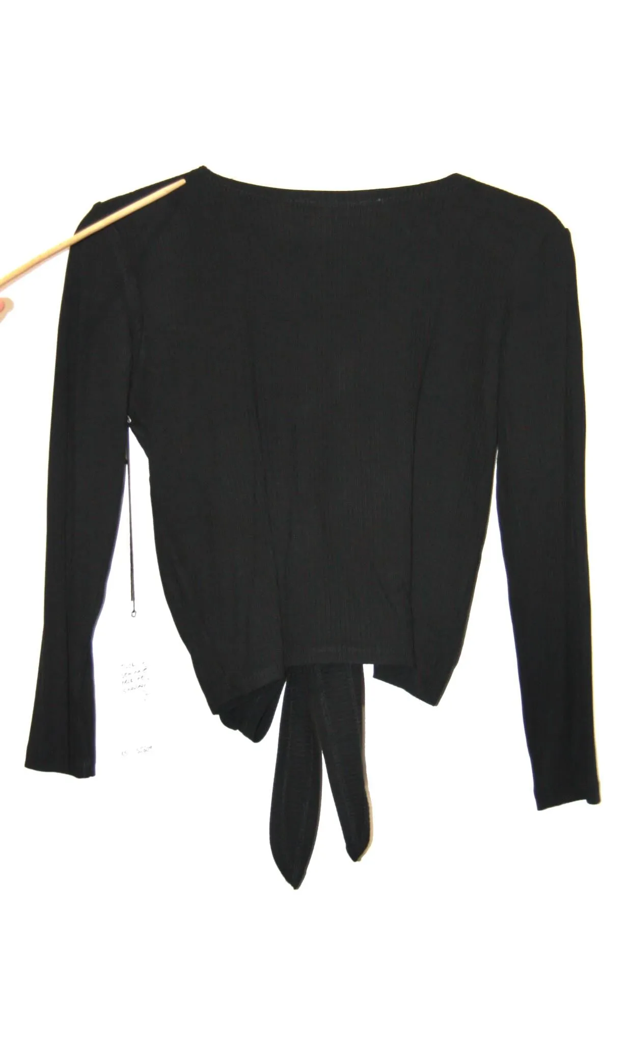 SS609 - XS - Crescentchest Top - Black sold by Birds of North America product image thumbnail 2