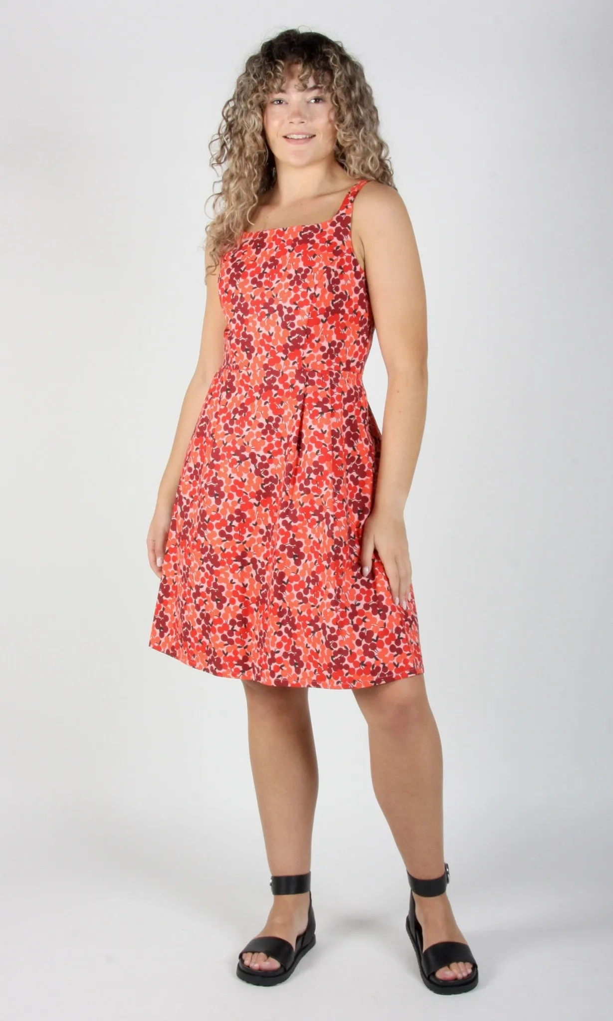 SS602 - 4 - Reedbird Dress - Sour Cherry sold by Birds of North America product image thumbnail 5