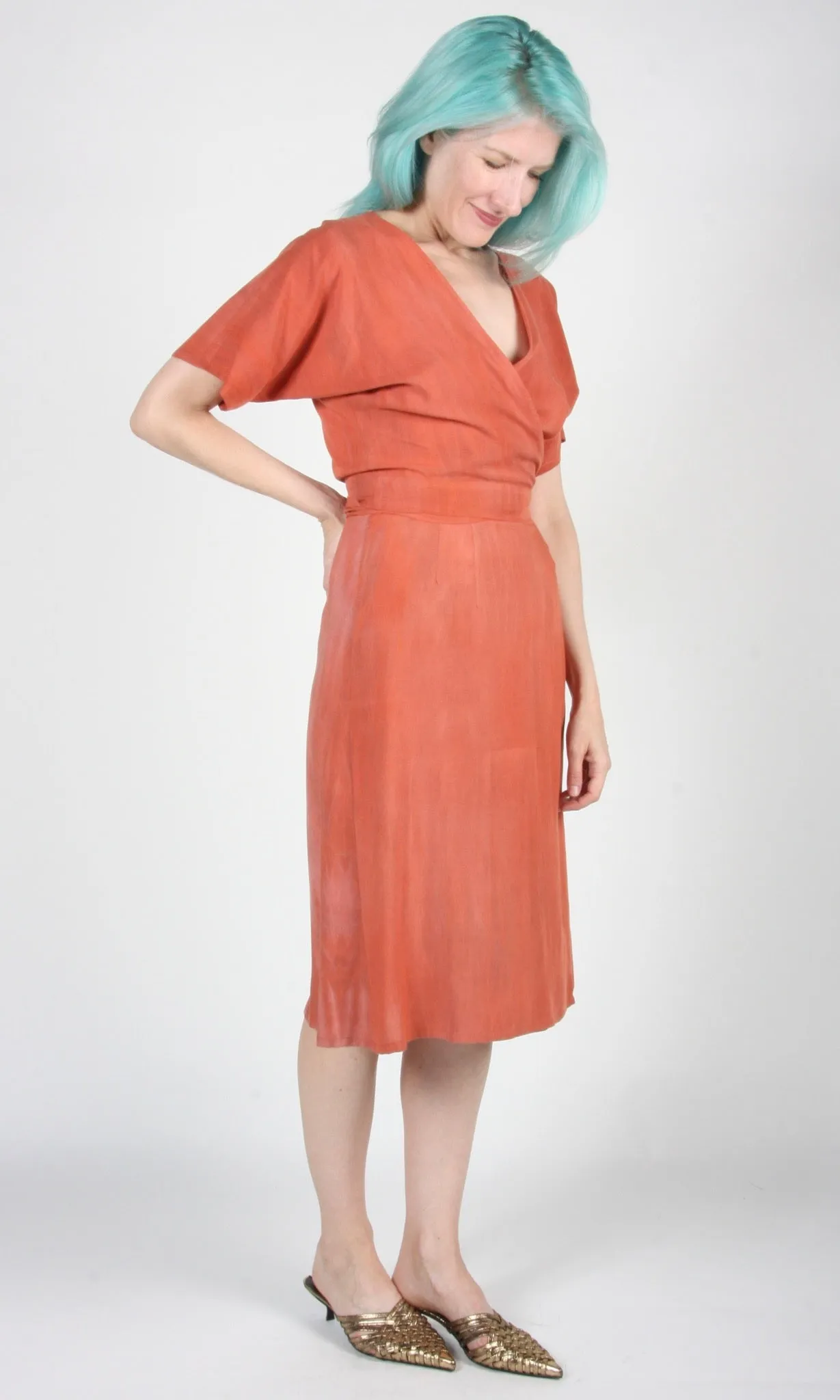 SS601 - XS - Hookbill Dress - Coral sold by Birds of North America product image thumbnail 4