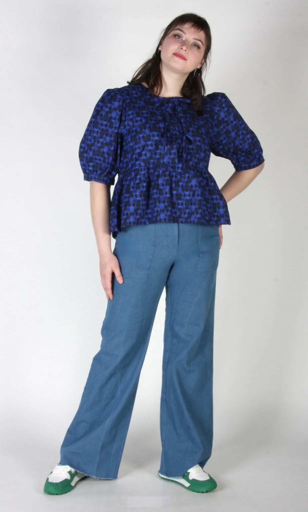 SS592 - XL - Nunlet Top - Zaffre Glass sold by Birds of North America product image thumbnail 4