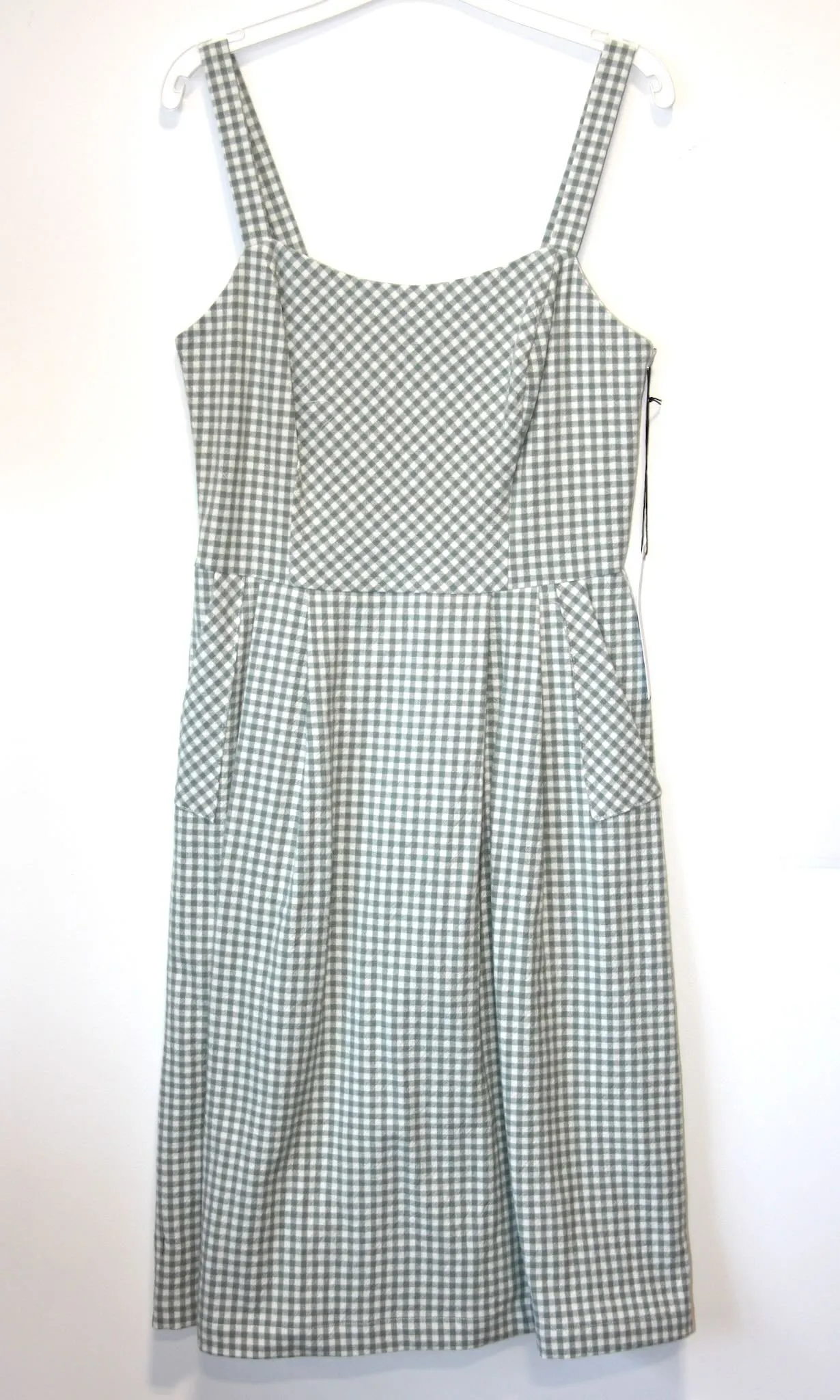 SS582 - 4 - Sparrow Hawk Dress - Sage Gingham sold by Birds of North America