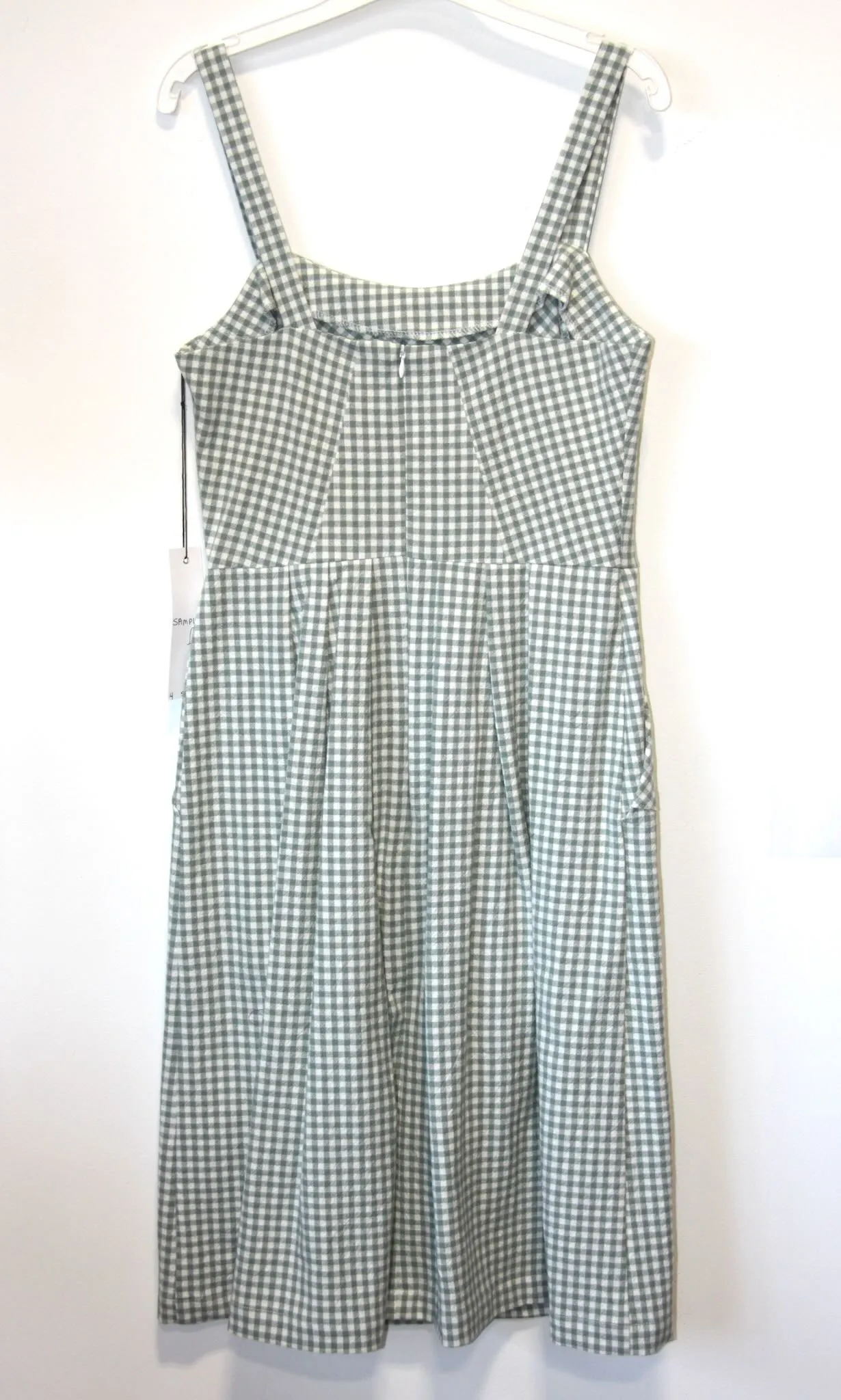 SS582 - 4 - Sparrow Hawk Dress - Sage Gingham sold by Birds of North America product image thumbnail 2