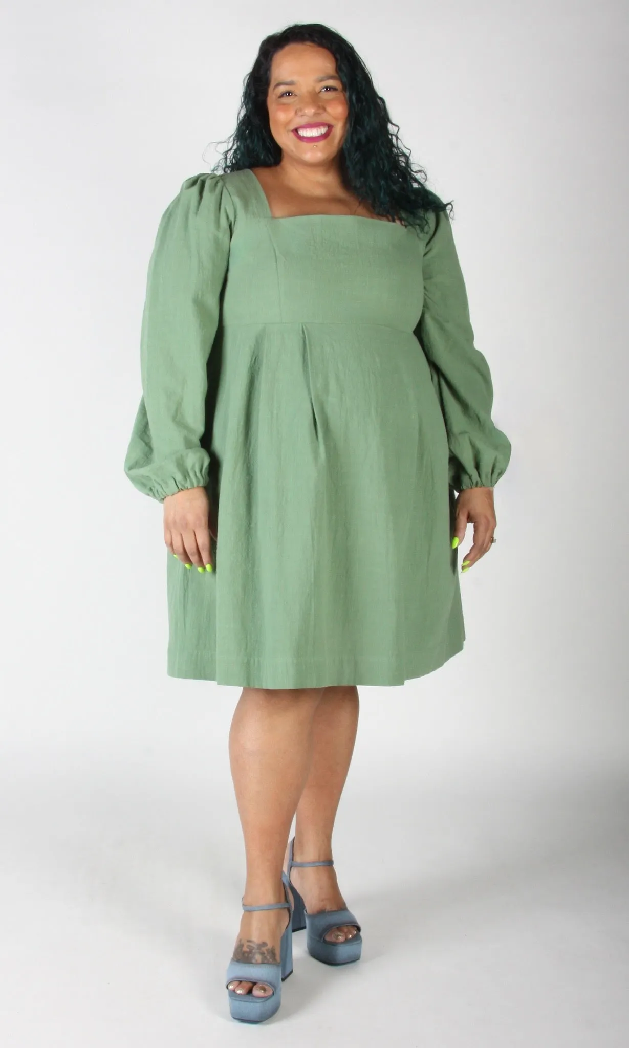 SS581 - XS - Marlinspike Dress - Sage sold by Birds of North America product image thumbnail 5