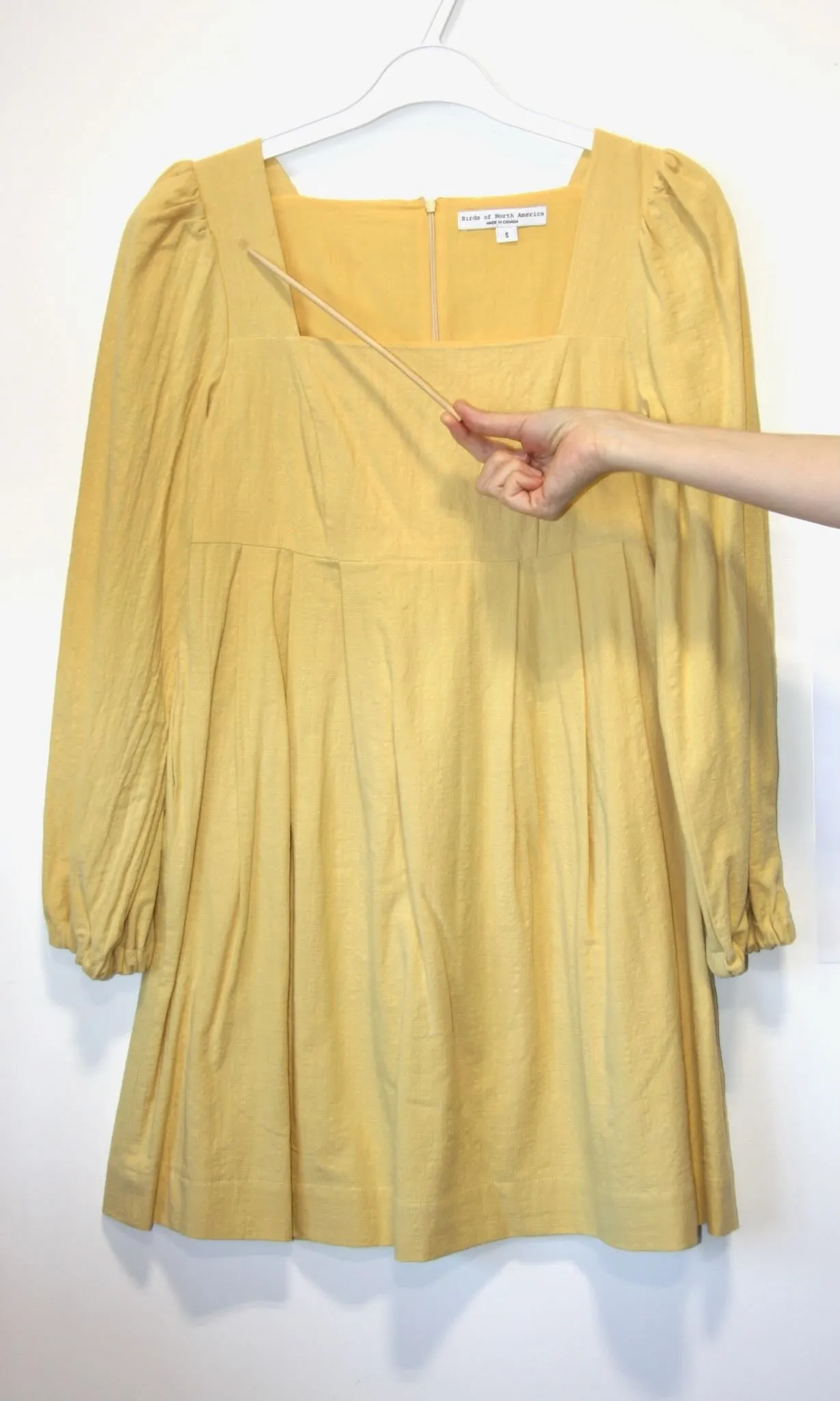 SS575 - S - Marlinspike Dress - Sunflower sold by Birds of North America
