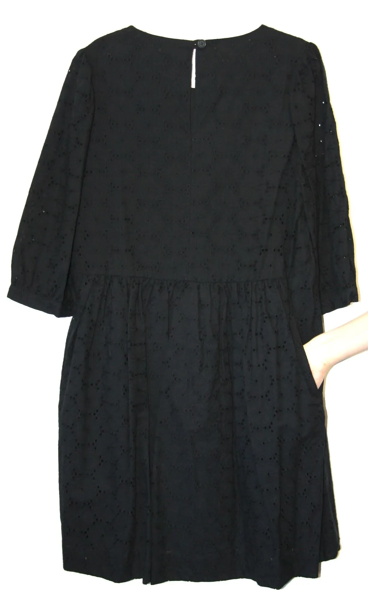 SS569 - L - Bluebonnet Dress - Black sold by Birds of North America product image thumbnail 2