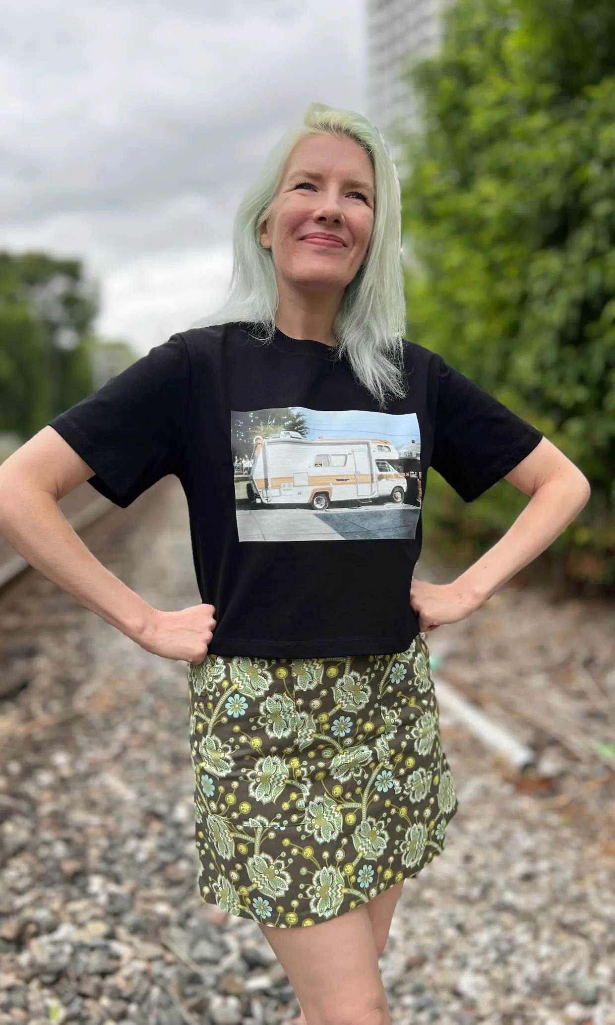 SS652 - XS - Cropped Tee - Black sold by Birds of North America product image thumbnail 4