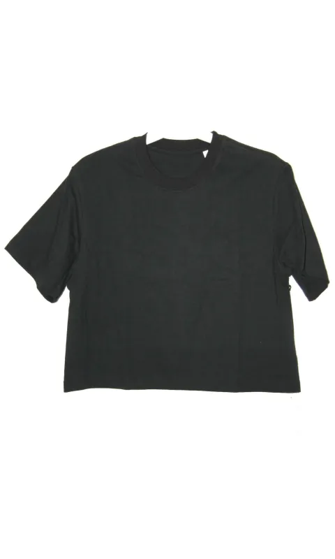 SS652 - XS - Cropped Tee - Black made by Birds of North America