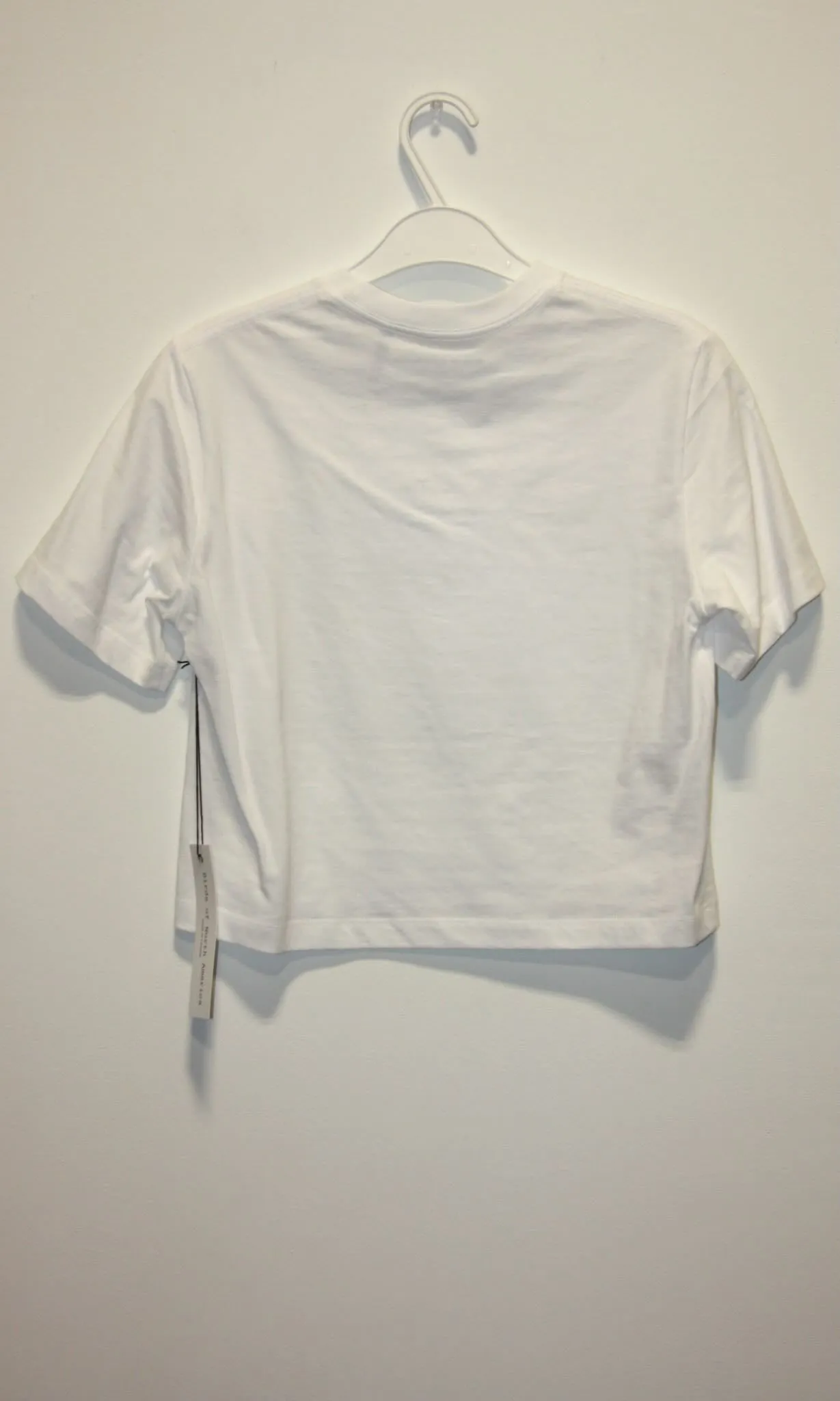SS650 - XXS - 'Beware of Dog' MacCormick Tee - White Cropped sold by Birds of North America product image thumbnail 3
