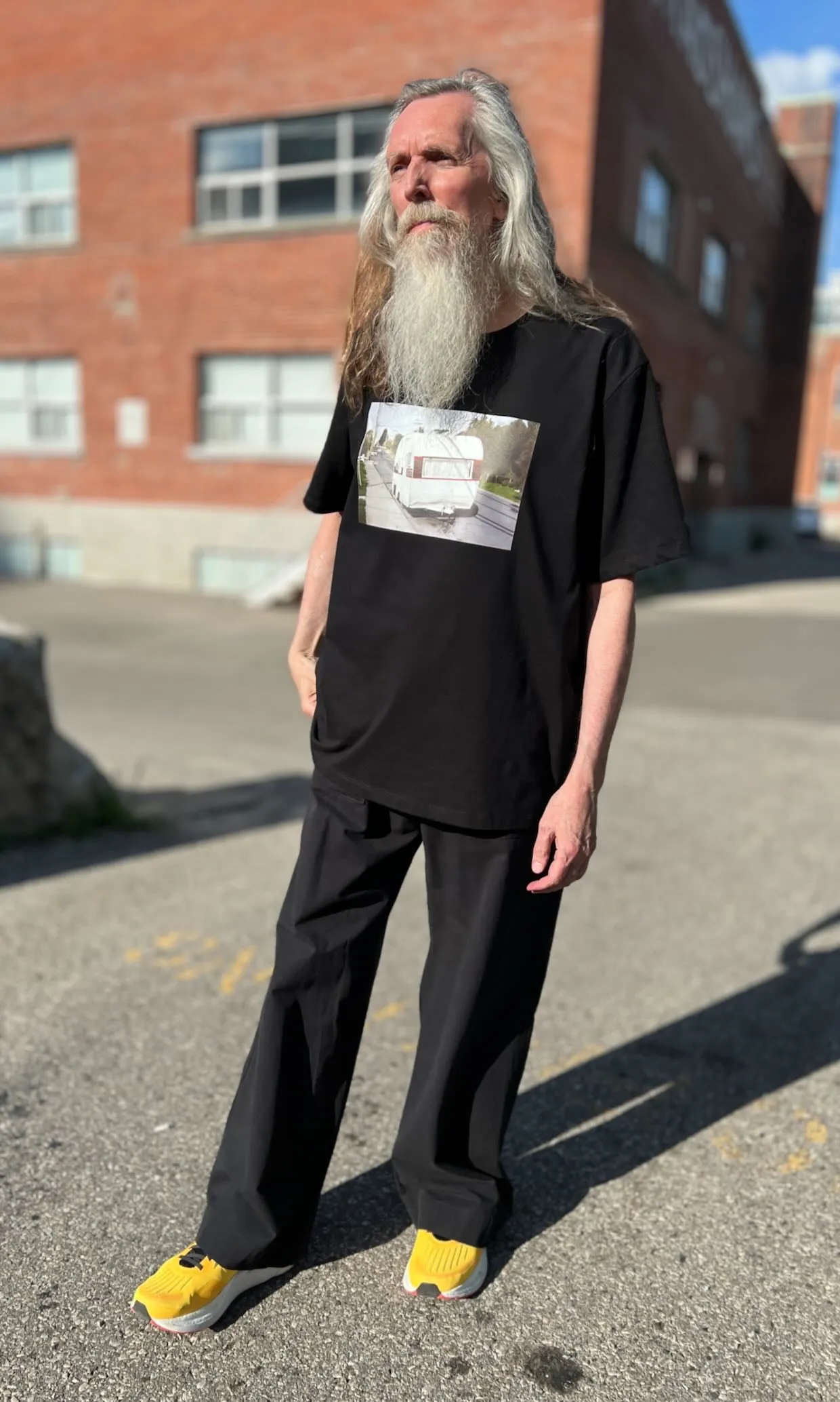 SS644 - 2X - 'A La Carte' MacCormick Tee - Black Classic sold by Birds of North America product image thumbnail 5