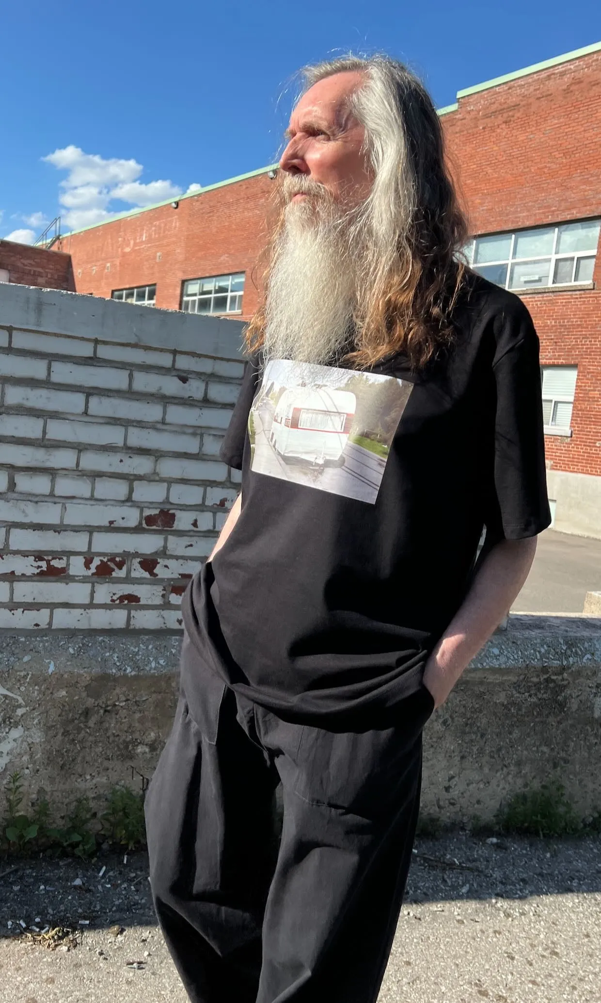 SS644 - 2X - 'A La Carte' MacCormick Tee - Black Classic sold by Birds of North America product image thumbnail 3