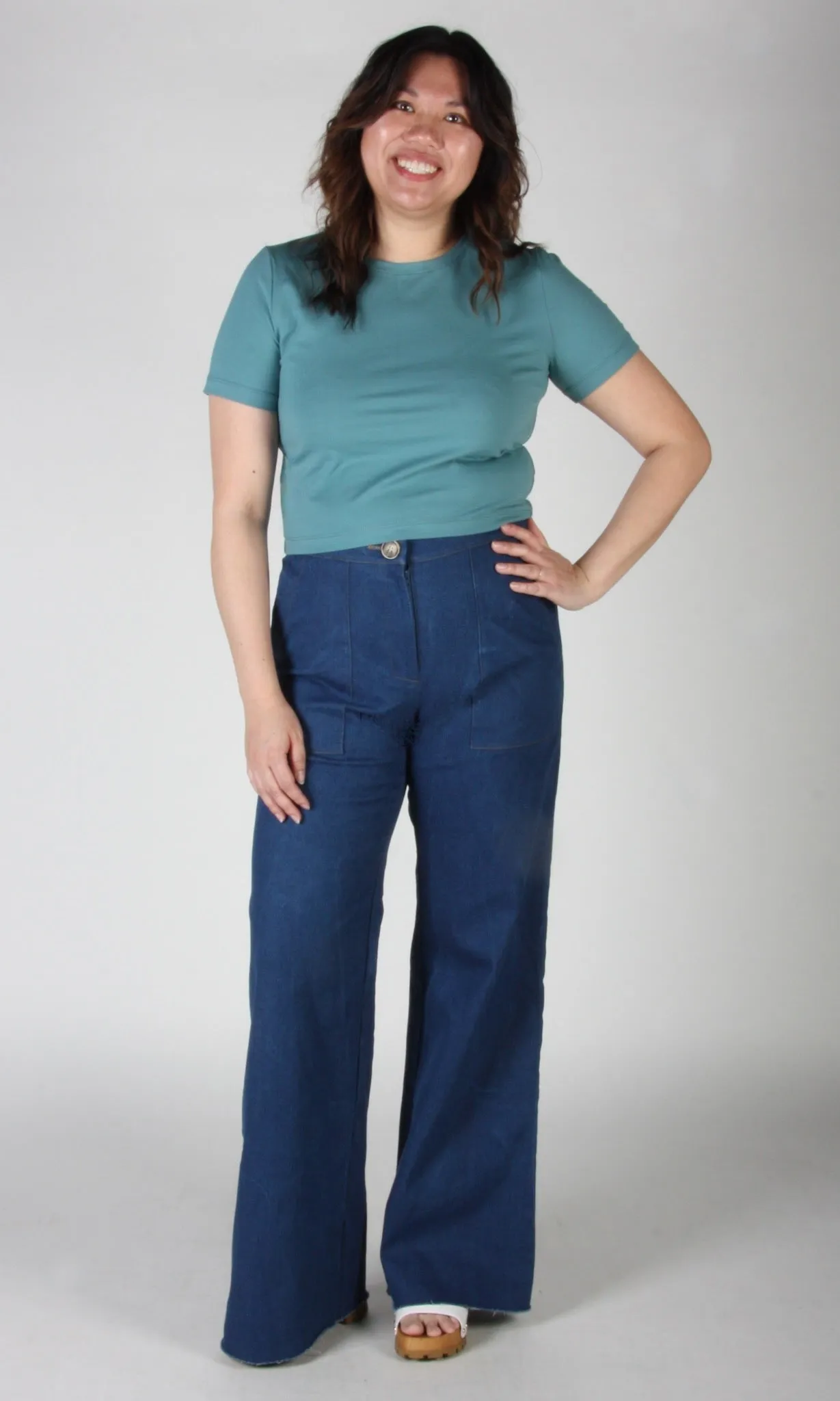 SS618 - XL - Hazel Grouse Tee - Deco Blue sold by Birds of North America product image thumbnail 2