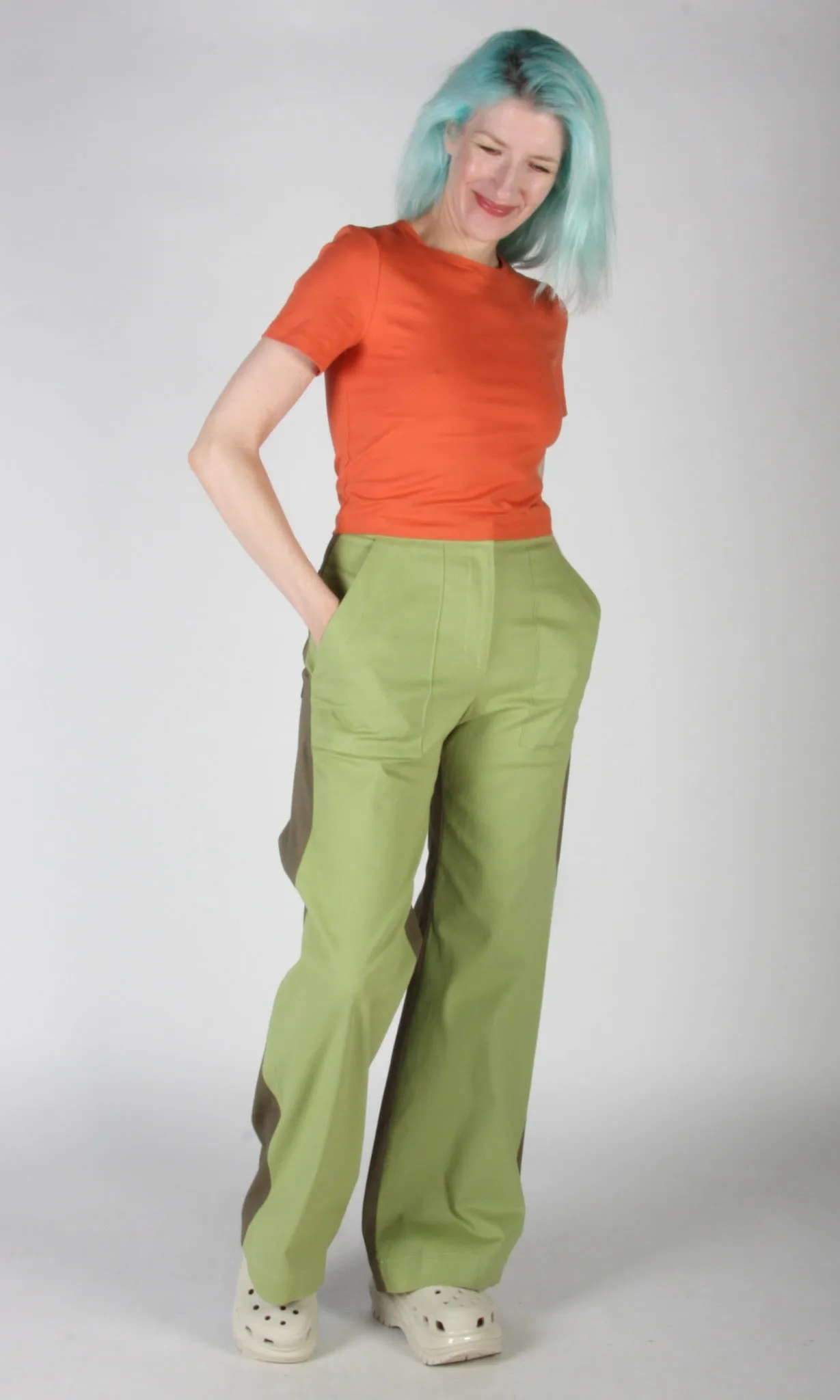 SS614 - XL - Hazel Grouse Tee - Cantaloupe sold by Birds of North America product image thumbnail 5