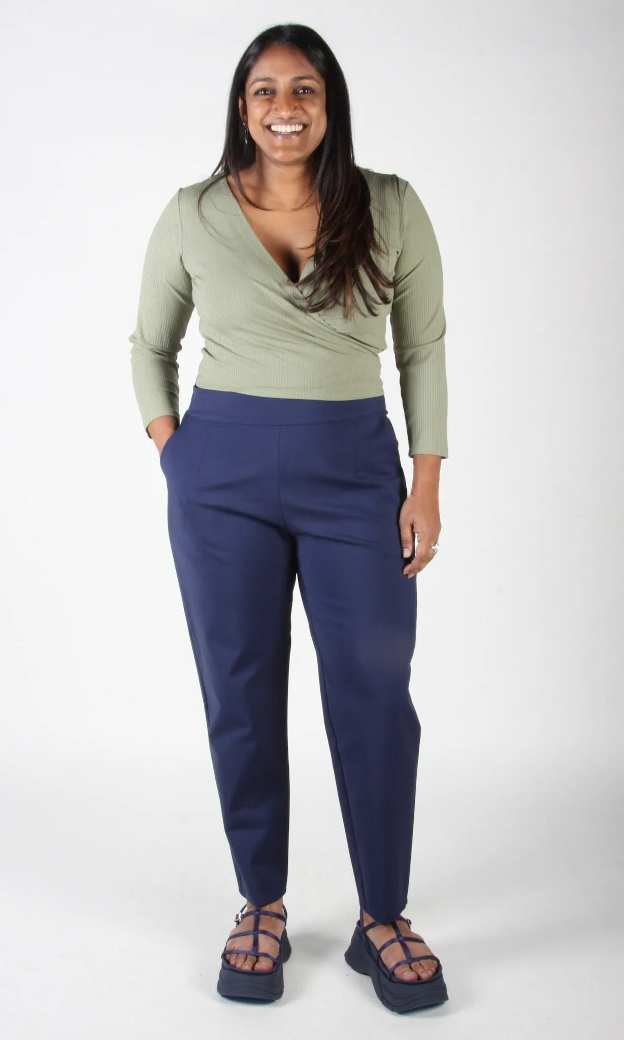 SS718 - 10 - Tern Pant - Navy sold by Birds of North America product image thumbnail 4