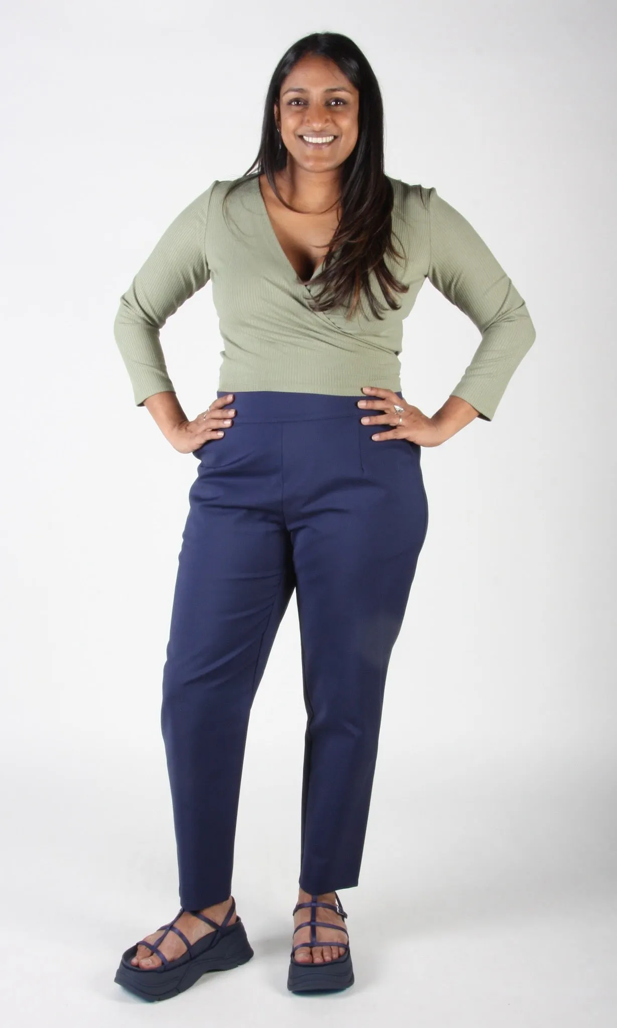 SS718 - 10 - Tern Pant - Navy sold by Birds of North America product image thumbnail 5