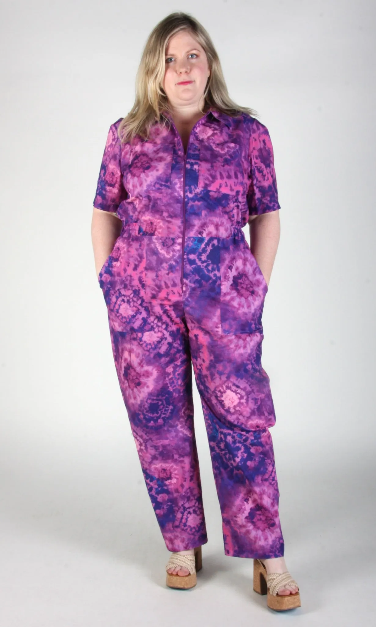 SS691 - S - Twillick Jumpsuit - McGurple sold by Birds of North America product image thumbnail 3