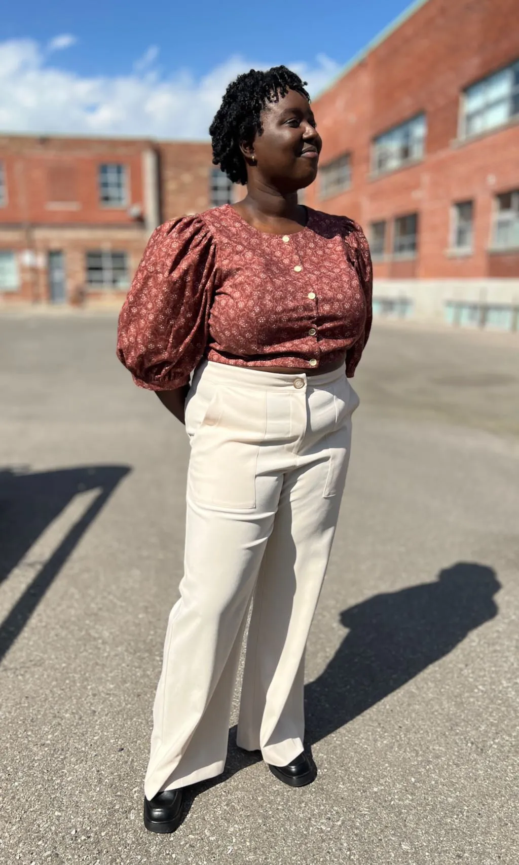 SS735 - 12 - Bloodfool Pant - Ecru sold by Birds of North America product image thumbnail 4