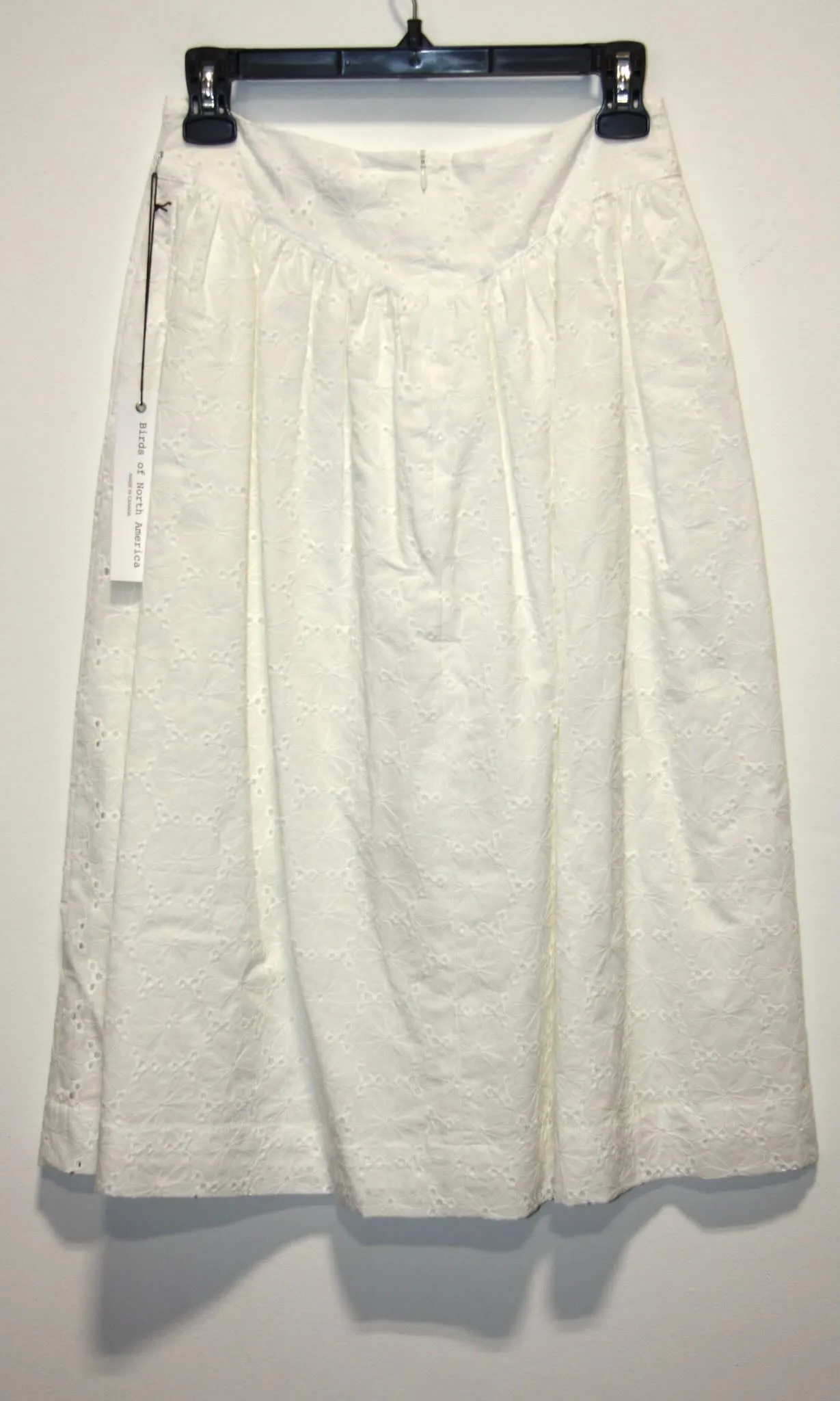 SS727 - XS - Hermit Thrush Skirt - White Eyelet sold by Birds of North America product image thumbnail 2
