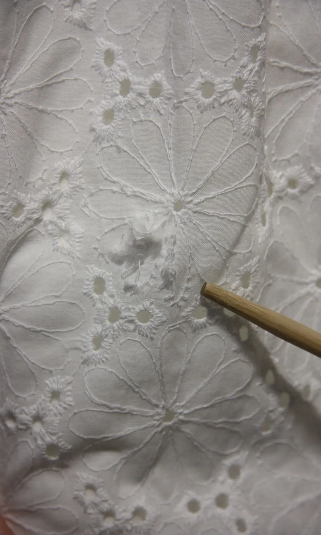 SS727 - XS - Hermit Thrush Skirt - White Eyelet sold by Birds of North America product image thumbnail 3
